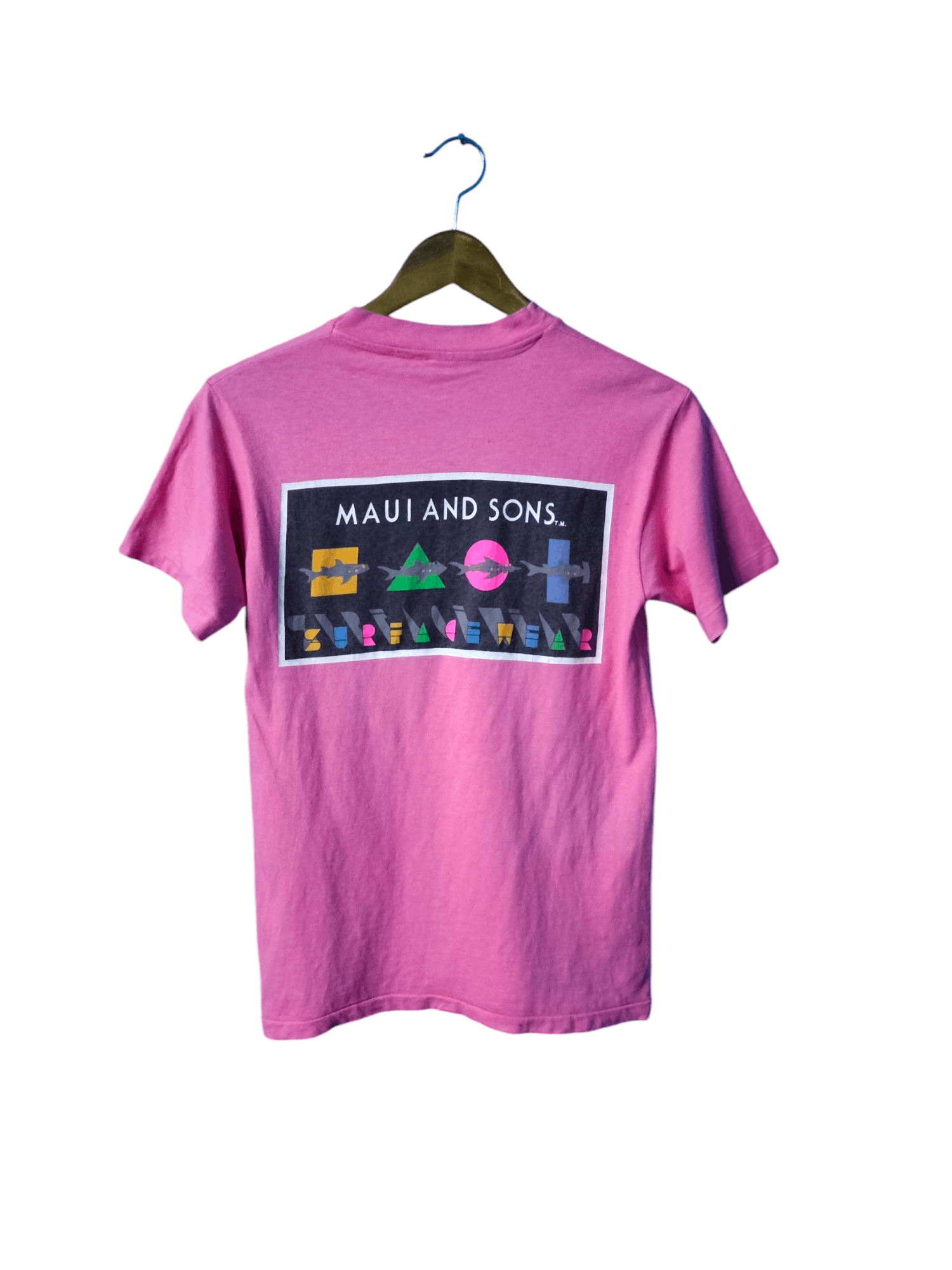 Maui and Sons × Vintage vintage 80s MAUI AND SONS tshirt Size US S / EU 44-46 / 1 - 1 Thumbnail