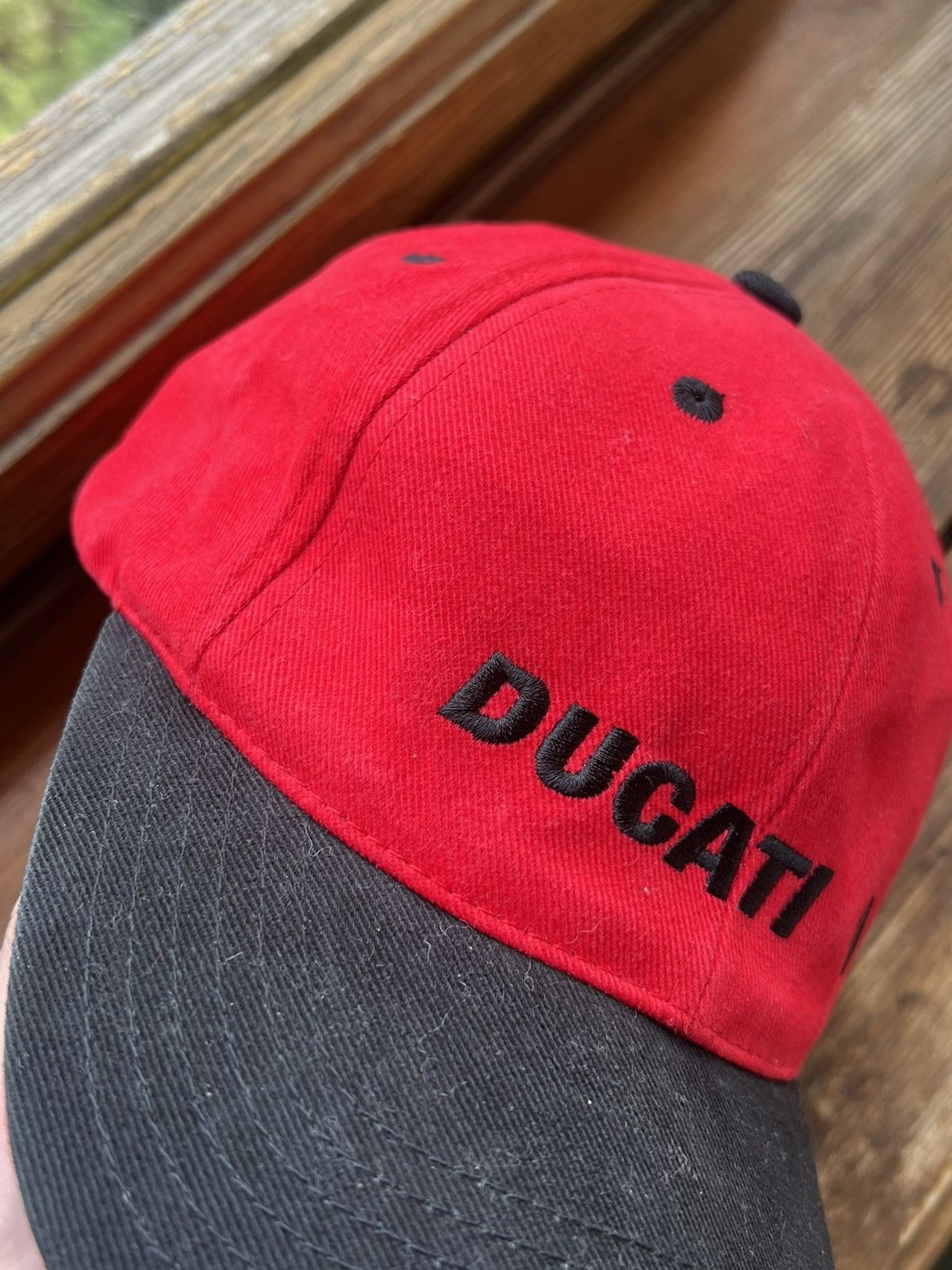 Vintage Vintage Ducati Racing Moto Cap Y2K Hat Size ONE SIZE - 5 Thumbnail