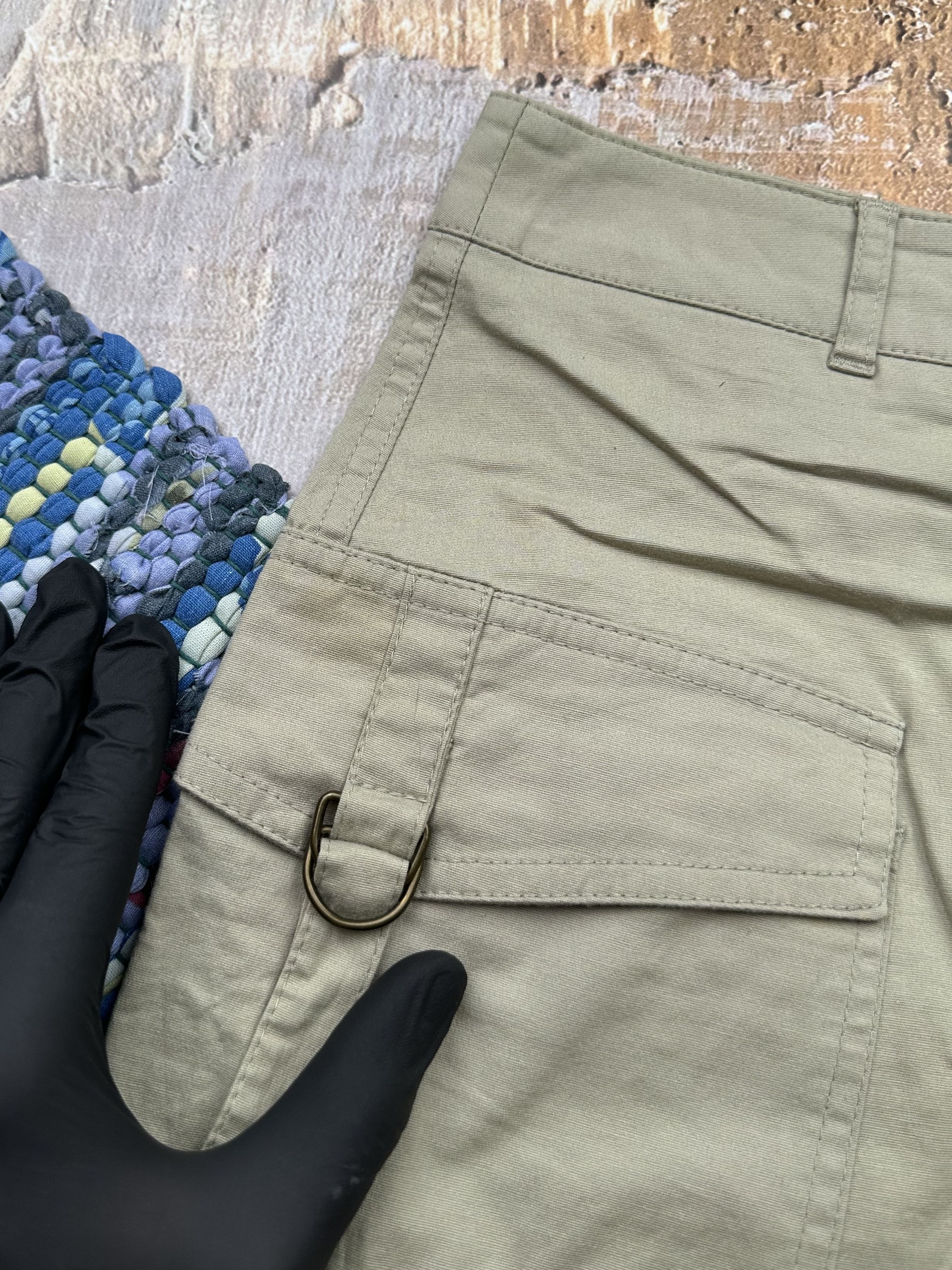 Vintage Vintage Cargo Bondage Skirt A493(523) Size 30" / US 8 / IT 44 - 3 Thumbnail