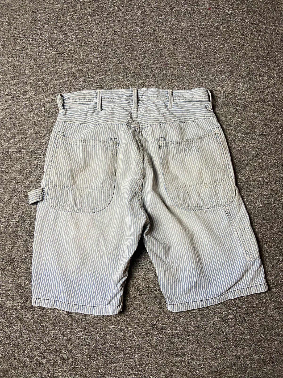 Japanese Brand × Johnbull × Vintage Vintage JOHNBULL Stripes Denim Shorts (121) Size US 32 / EU 48 - 4 Thumbnail