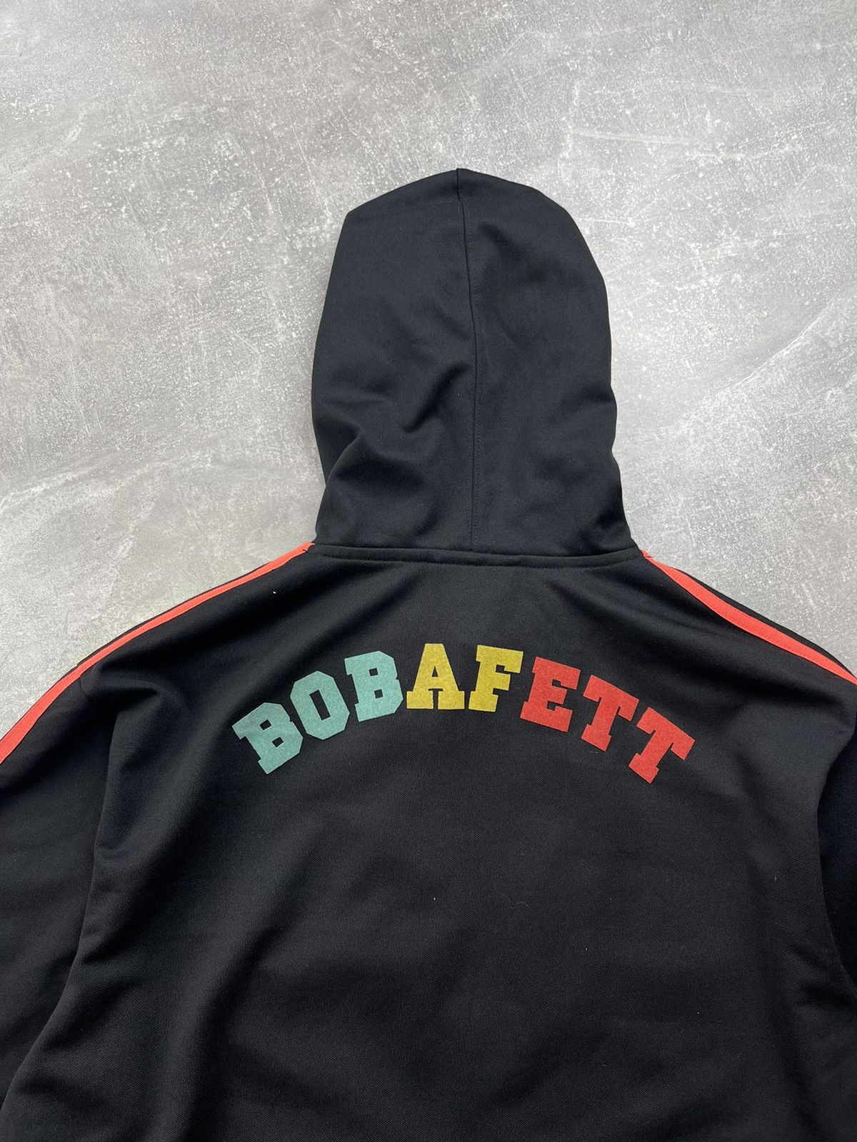 Adidas × Star Wars Adidas Star Wars Boba Fett Track Jacket Rare Rasta Stripes Size US L / EU 52-54 / 3 - 6 Thumbnail