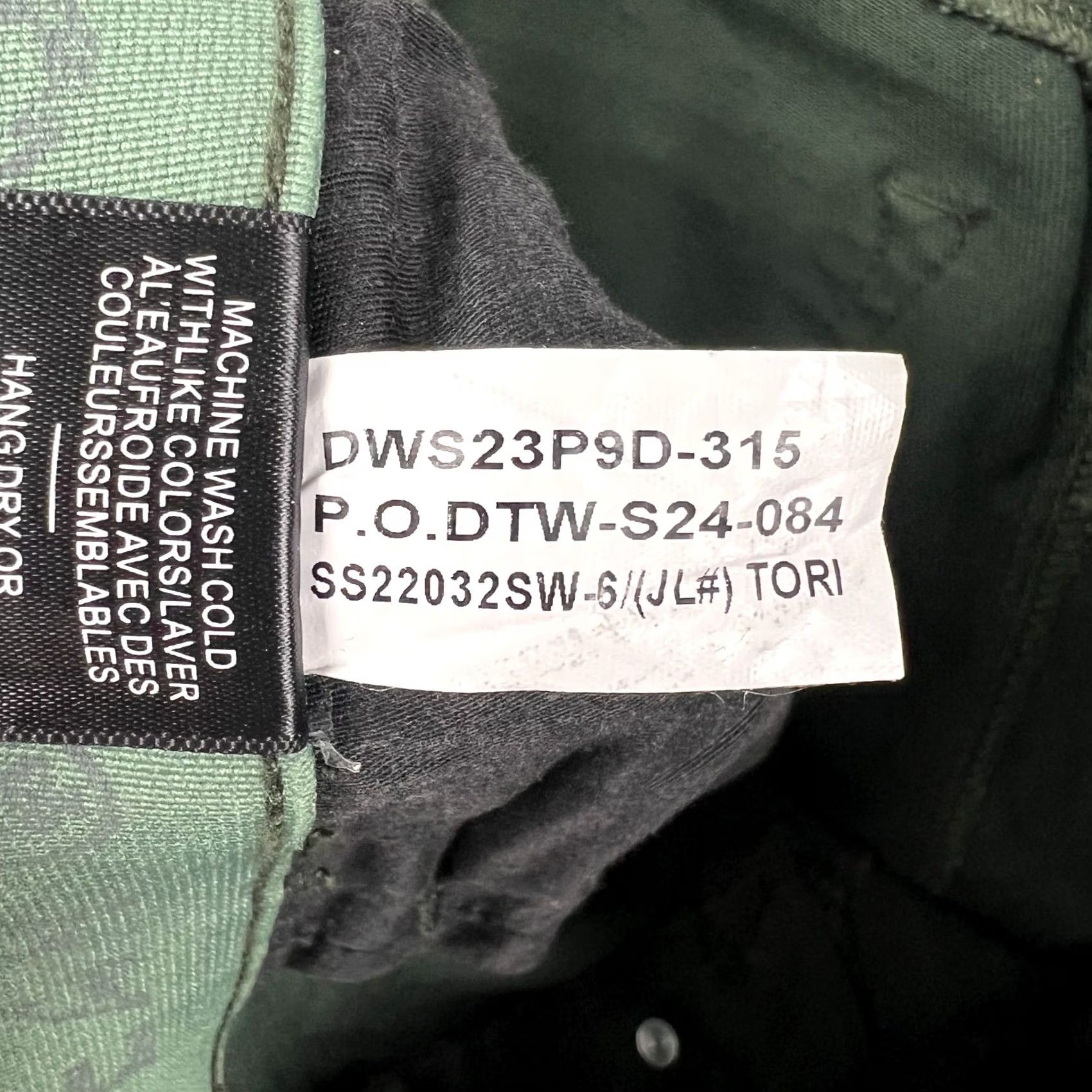 Vintage Dovetail Workwear Shop Pants Stretch Canvas Cargo 34x30 Womens 6 Green Utility Cargo Pants Straight Leg Womens 6 Green Size 28" / US 6 / IT 42 - 5 Thumbnail