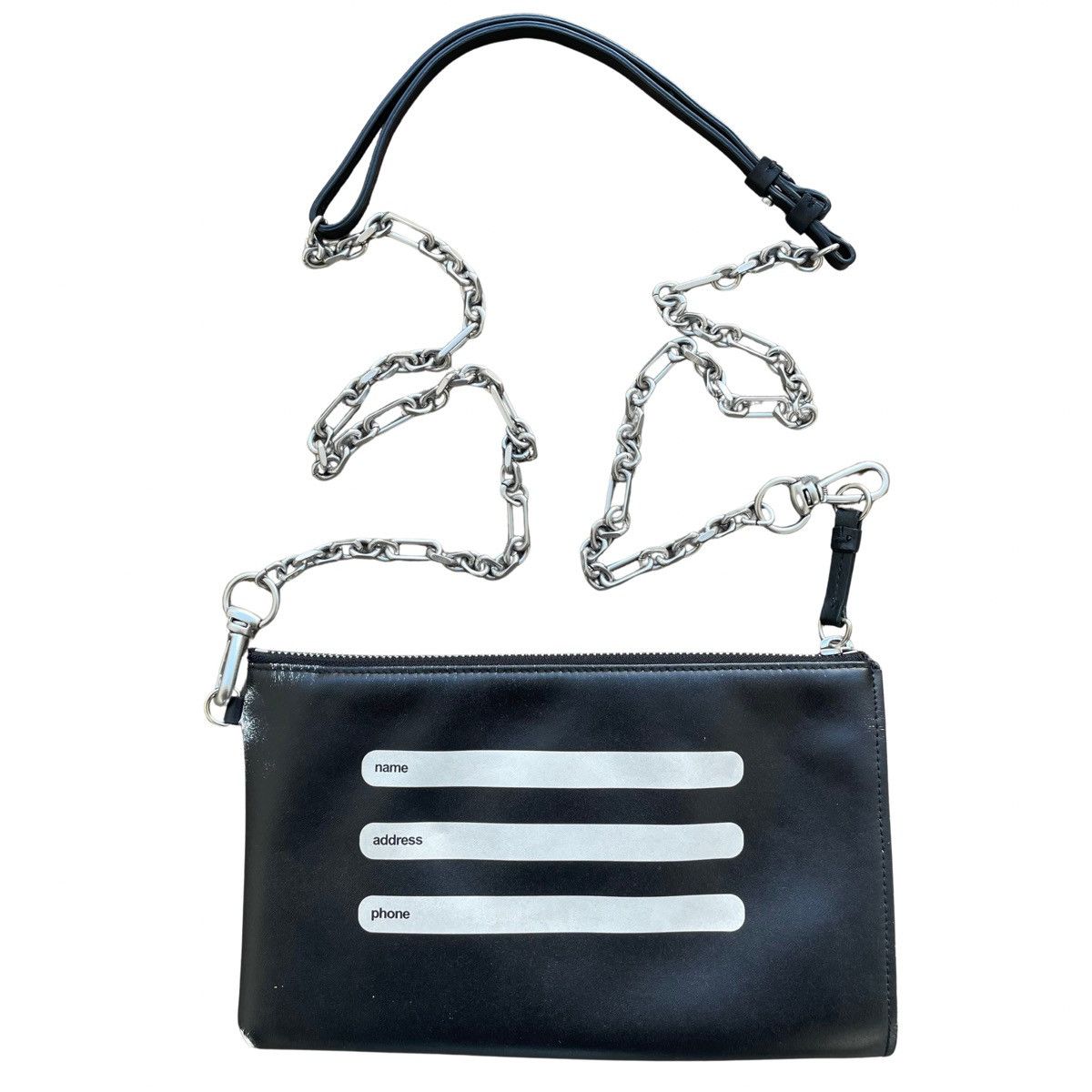 Maison Margiela Maison Margiela Delivery At Aircraft Chain Cross Body Bag Size ONE SIZE - 3 Thumbnail