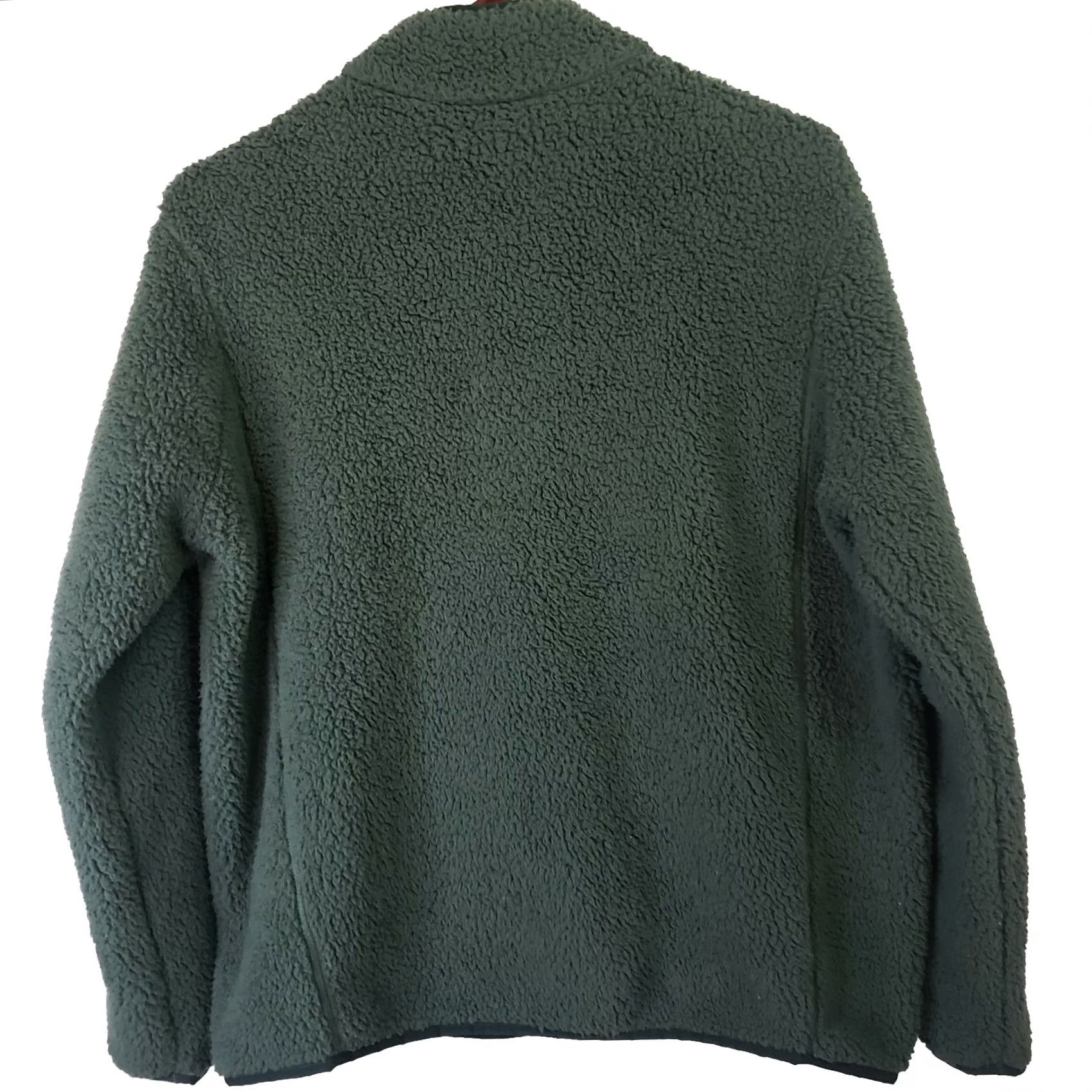Lands' End Lands' End Womens Jacket Green Full Zip Fleece Pockets Cozy EUC L/P Short Sleeve? (Note: This response seems incorrect) Size L / US 10 / IT 46 - 5 Thumbnail