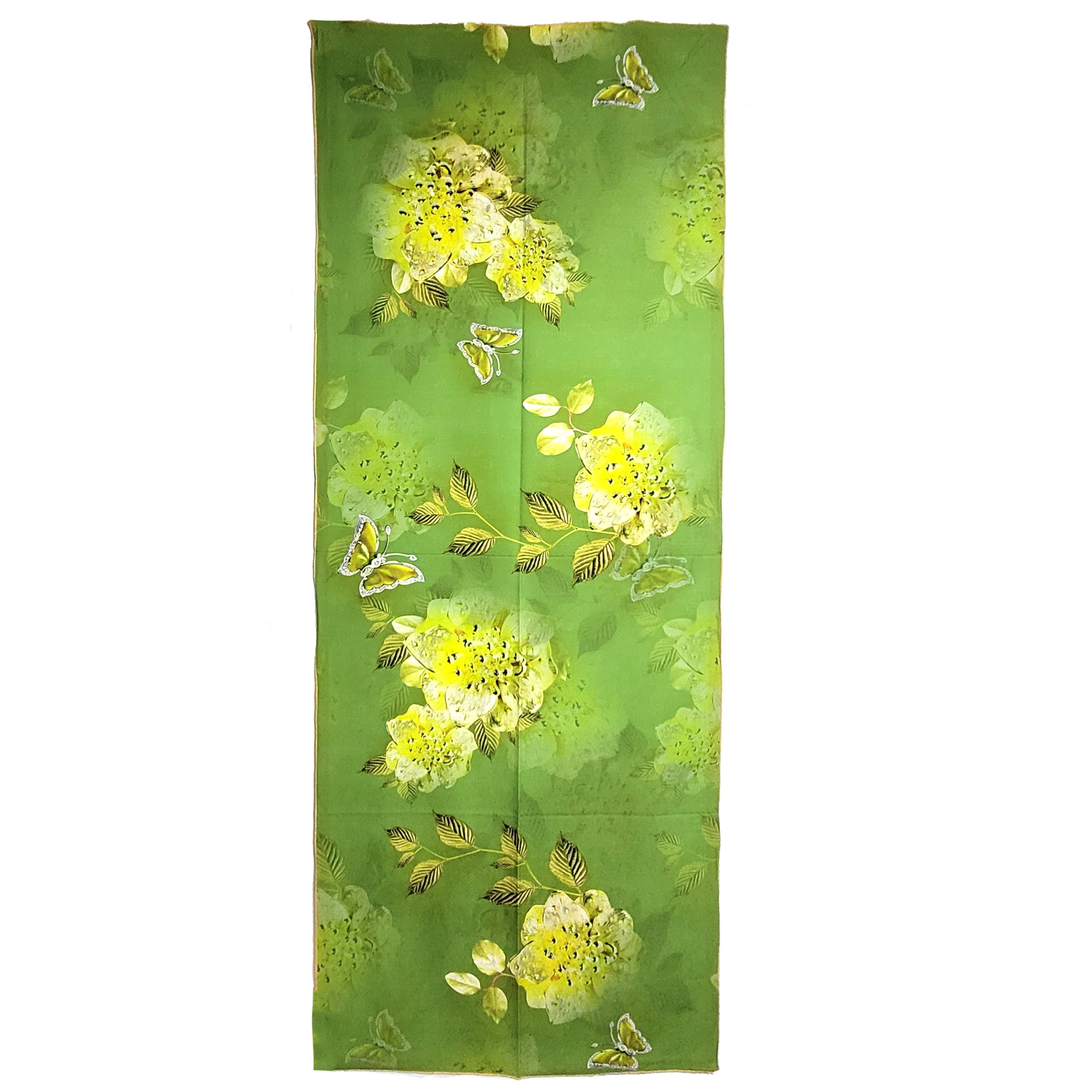 Other Double-Sided Silk Scarf 27"x70" Long Rectangle 3324 Size ONE SIZE - 6 Thumbnail