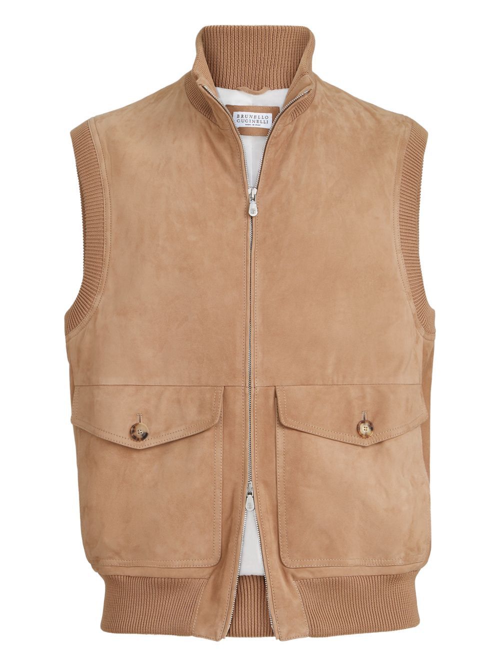 Brunello Cucinelli LEATHER VEST Size US XL / EU 56 / 4 - 1 Thumbnail