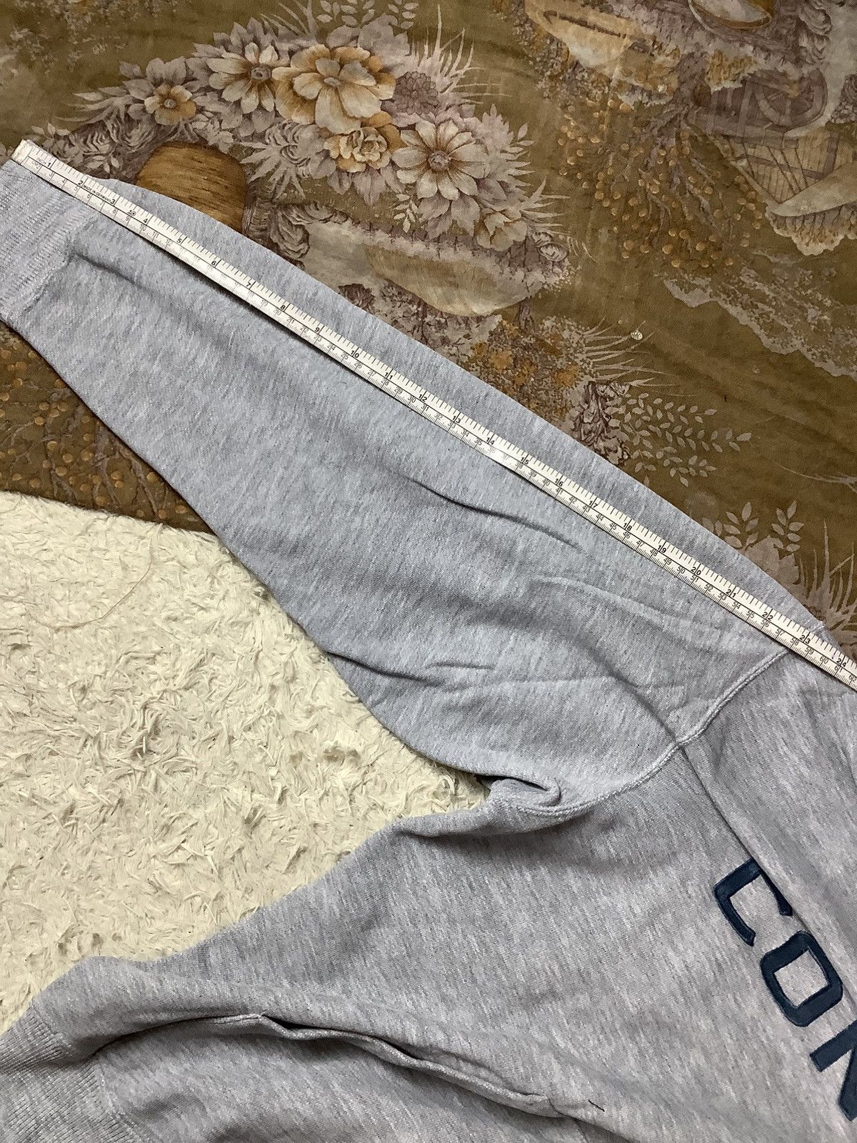 Converse × Vintage Vintage Converse Big Logo Baggy Boxy Hoodie Size US M / EU 48-50 / 2 - 11 Thumbnail