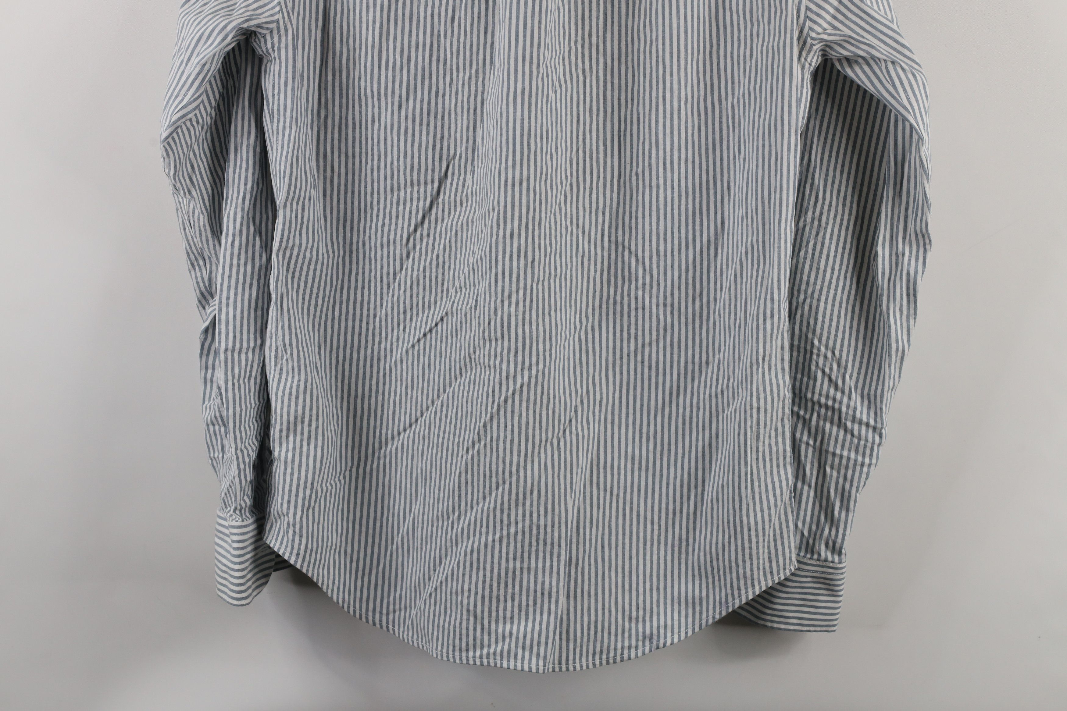 Everlane × Vintage Everlane Collared Oxford Button Down Shirt Cotton Gray Size US S / EU 44-46 / 1 - 11 Thumbnail
