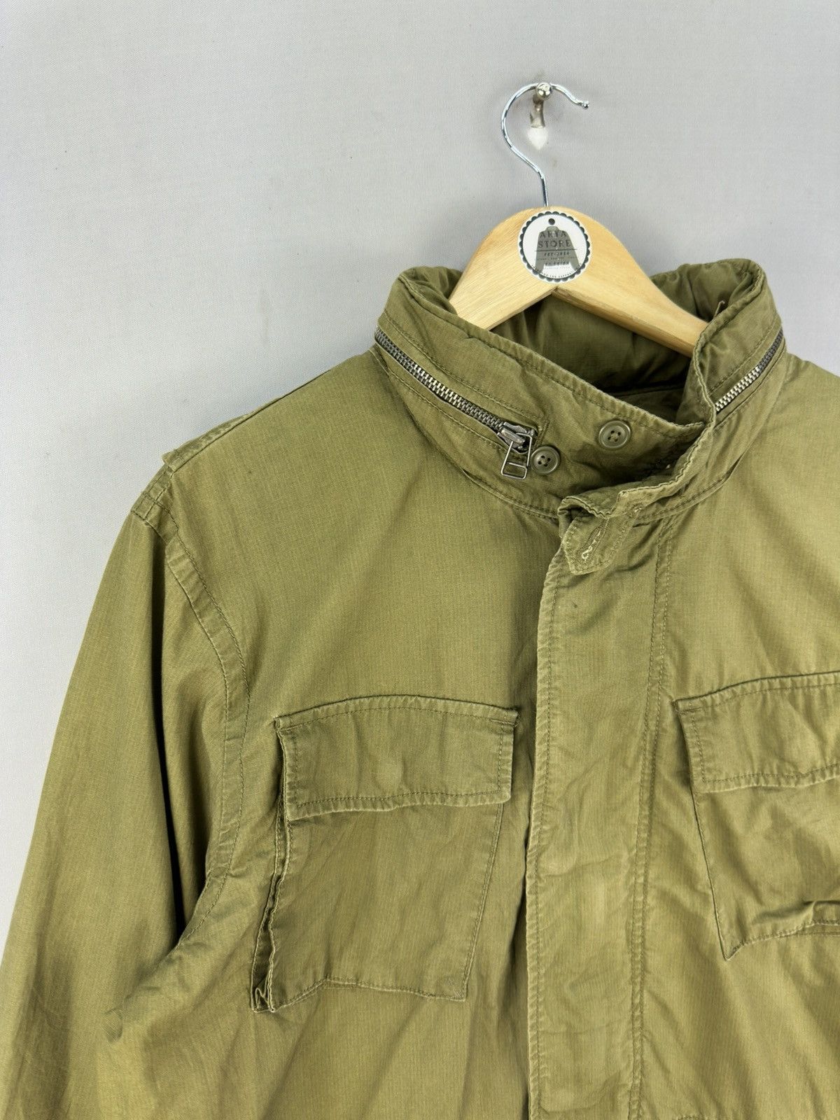 Gap Gap Army M-65 Military Field Jacket Size US XL / EU 56 / 4 - 2 Thumbnail