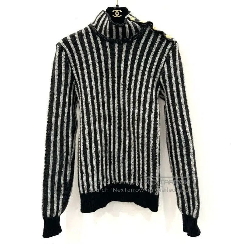 Balmain Balmain Black Wool Turtleneck Sweater for Women . Size S / US 4 / IT 40 - 1 Thumbnail