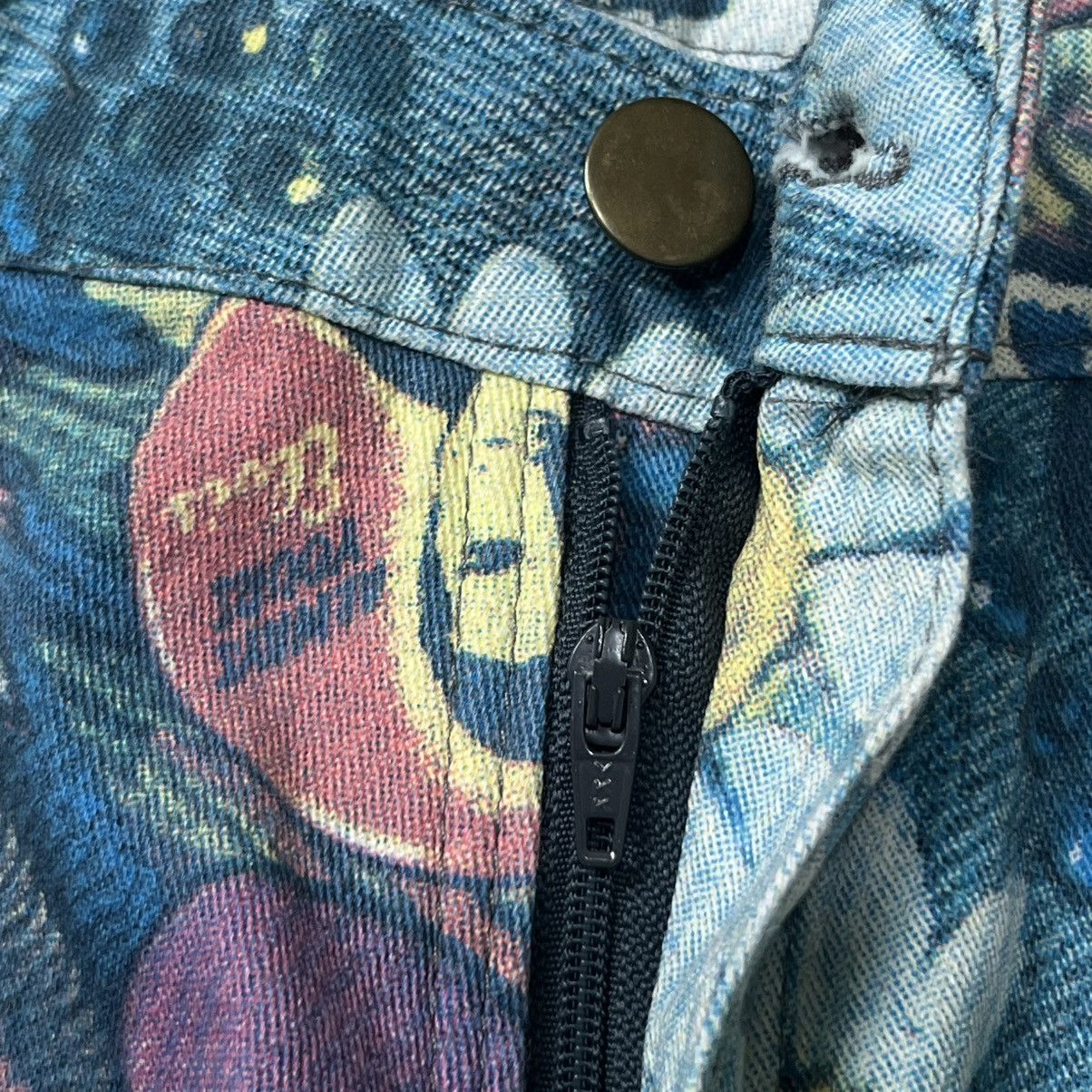 Other Rare Vintage Modzart London All Over Print Jeans Size 26" / US 2 / IT 38 - 4 Thumbnail