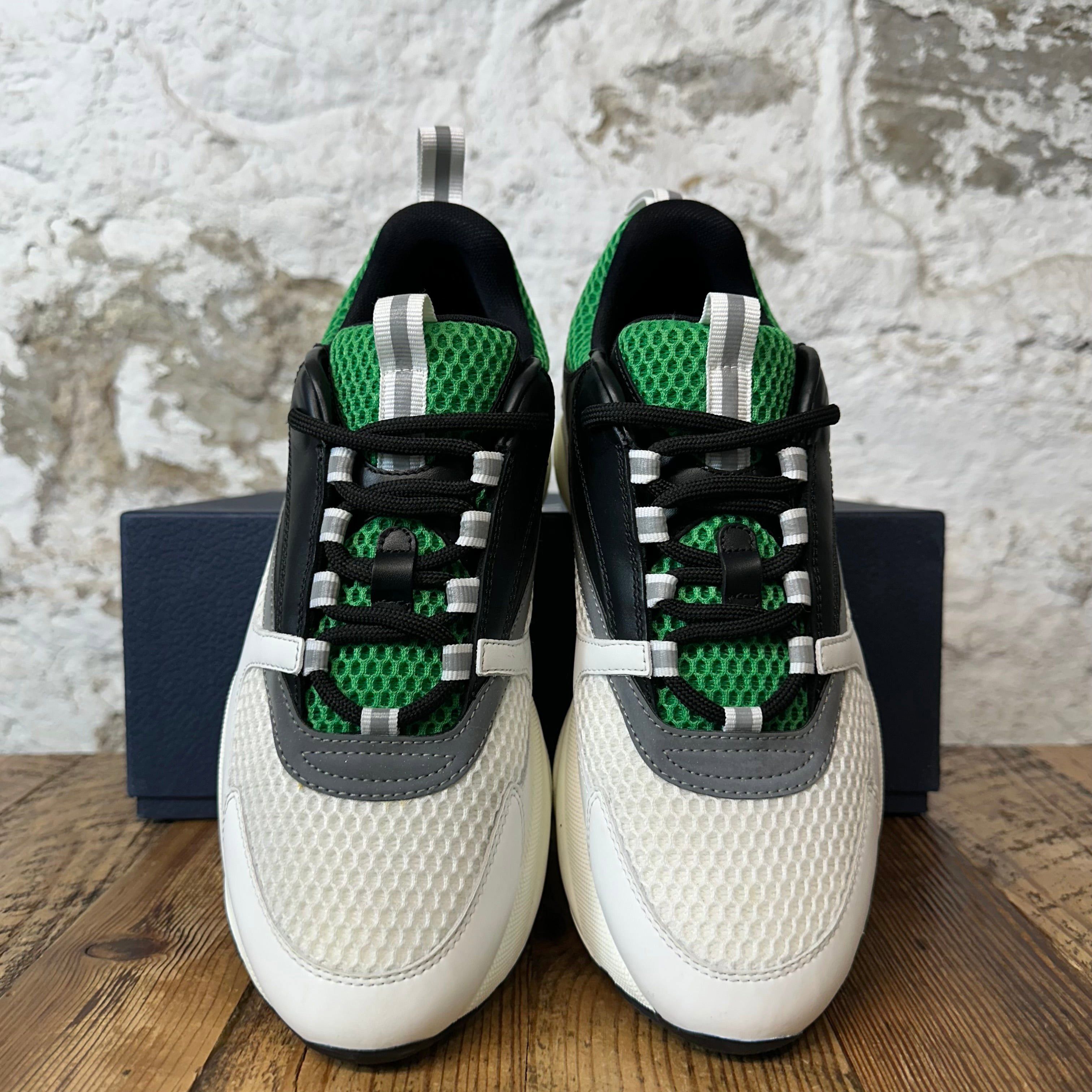 Dior Dior B22 Green Black White Sneaker Sz 7 (40) Size US 7 / EU 40 - 3 Thumbnail
