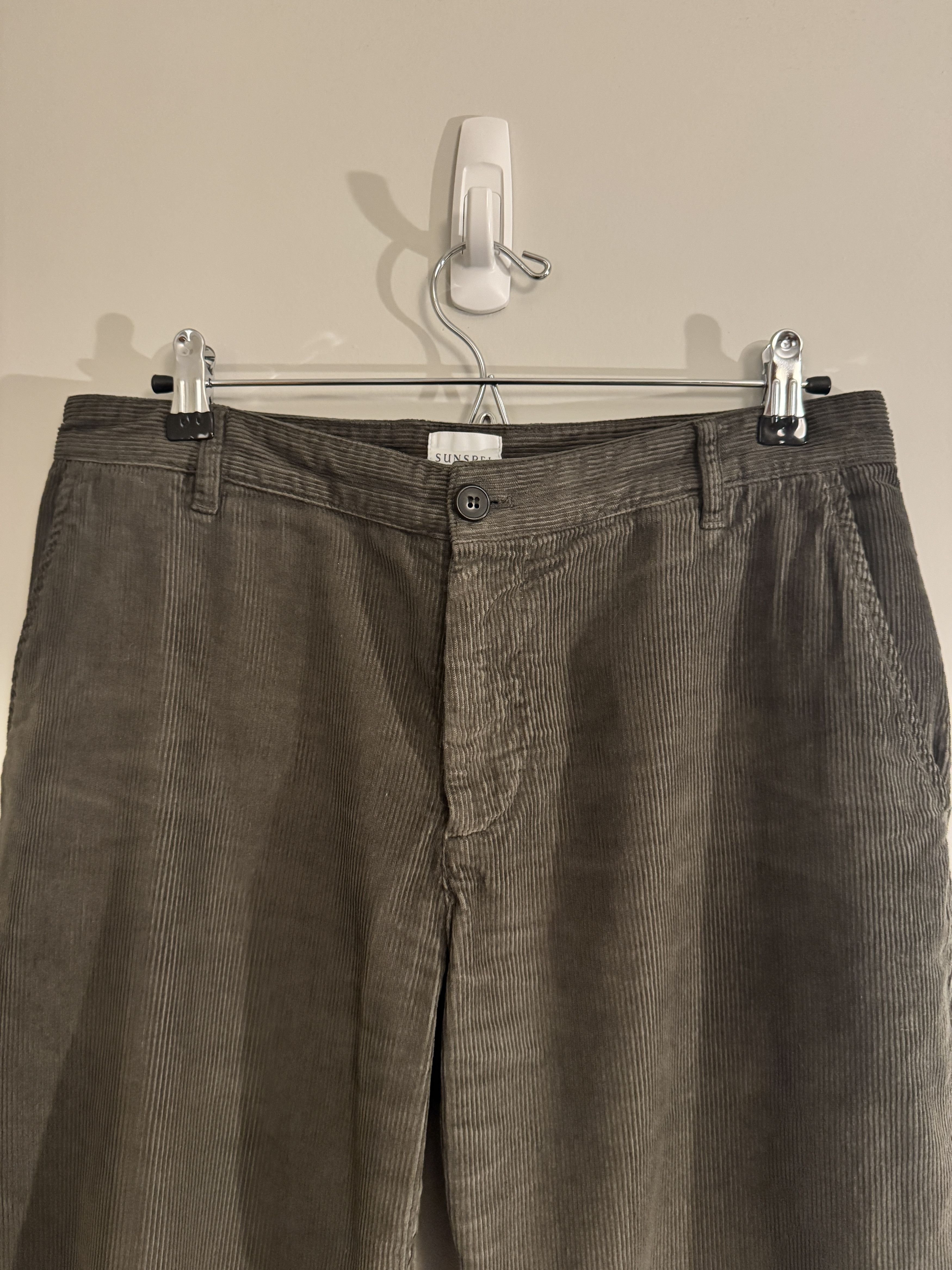 Sunspel Corduroy Chore Trousers Size US 32 / EU 48 - 2 Thumbnail