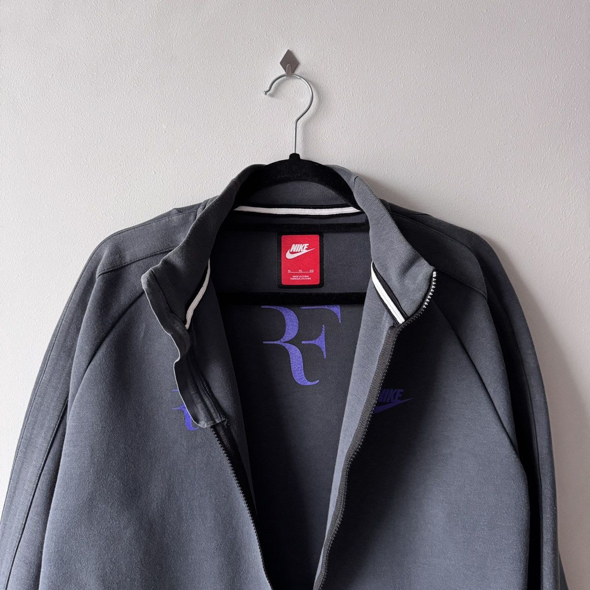 Nike Nike RF Roger Federer 2016 Zip Jacket Tech Fleece Hoodie Size US XL / EU 56 / 4 - 8 Thumbnail
