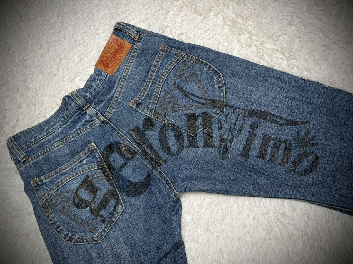 Japanese Brand Geronimo patches denim Size US 32 / EU 48 - 8 Thumbnail