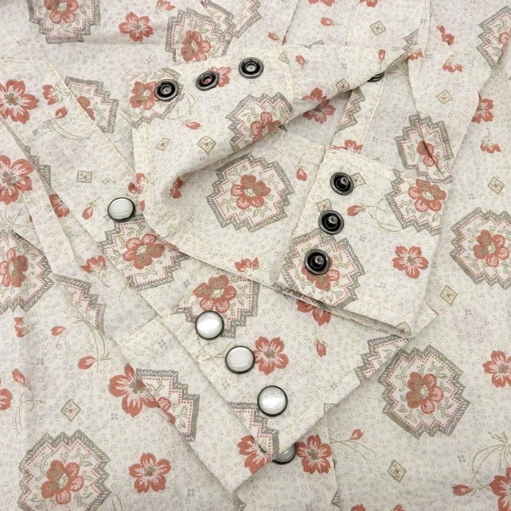Ralph Lauren RRL Ralph Lauren Seersucker Bandana Western Shirt Cotton Size S Excellent Size US S / EU 44-46 / 1 - 6 Thumbnail