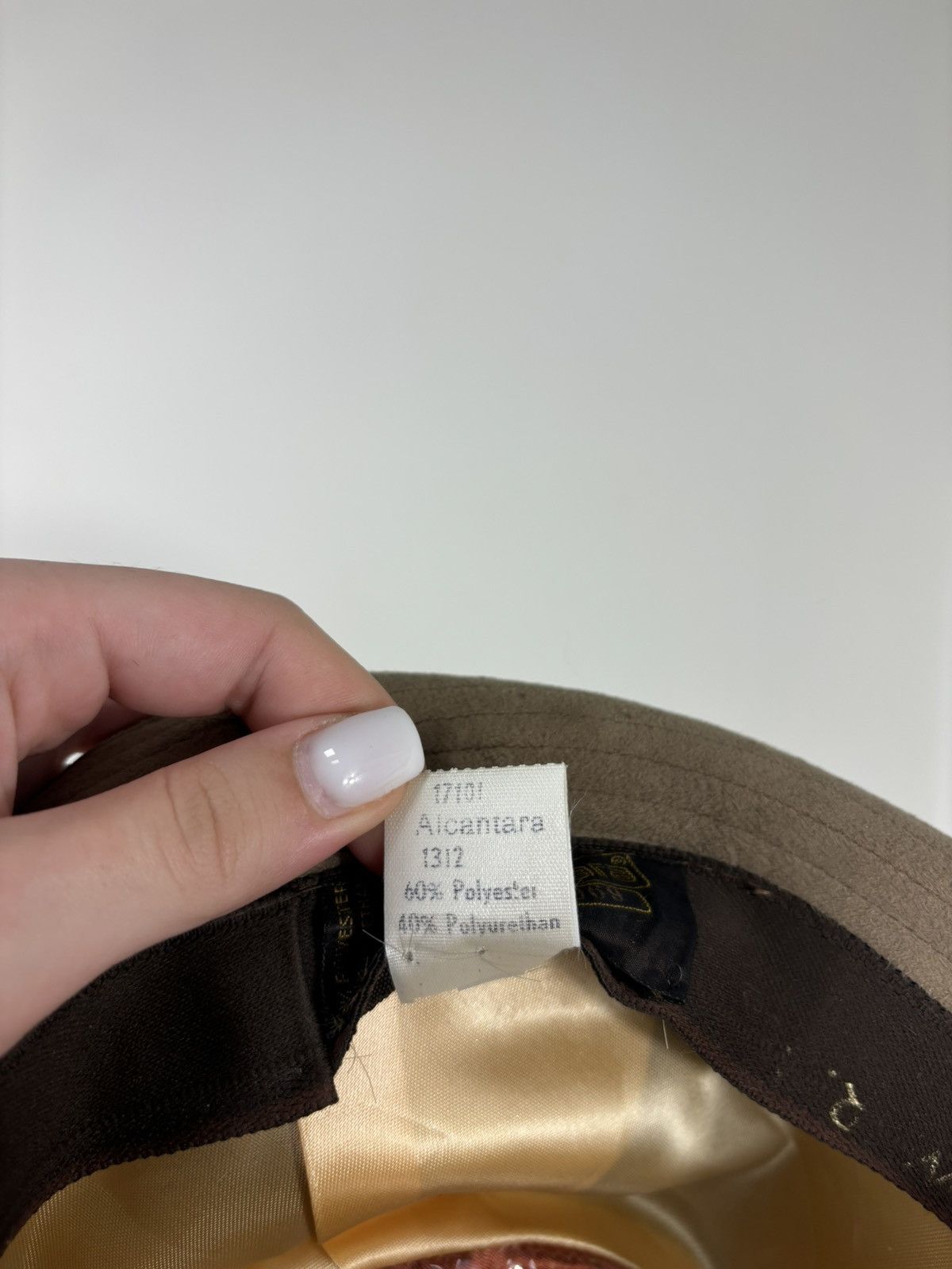 Vintage Vintage Mayser Hat Exclusive Alcantara Suede Safari Style Size ONE SIZE - 12 Thumbnail