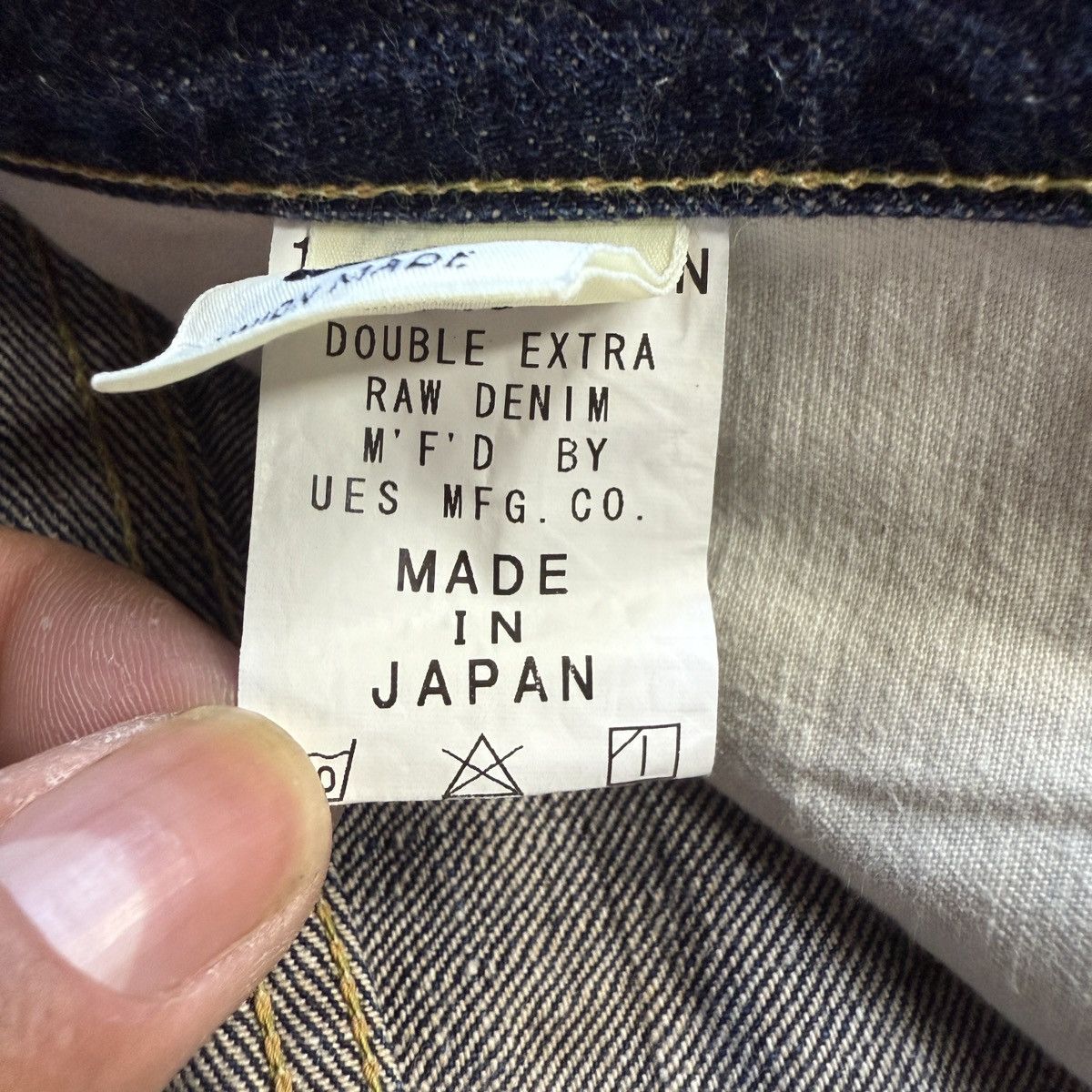 UES Japan UES 400R Selvedge Denim Jeans Size US 33 - 6 Thumbnail