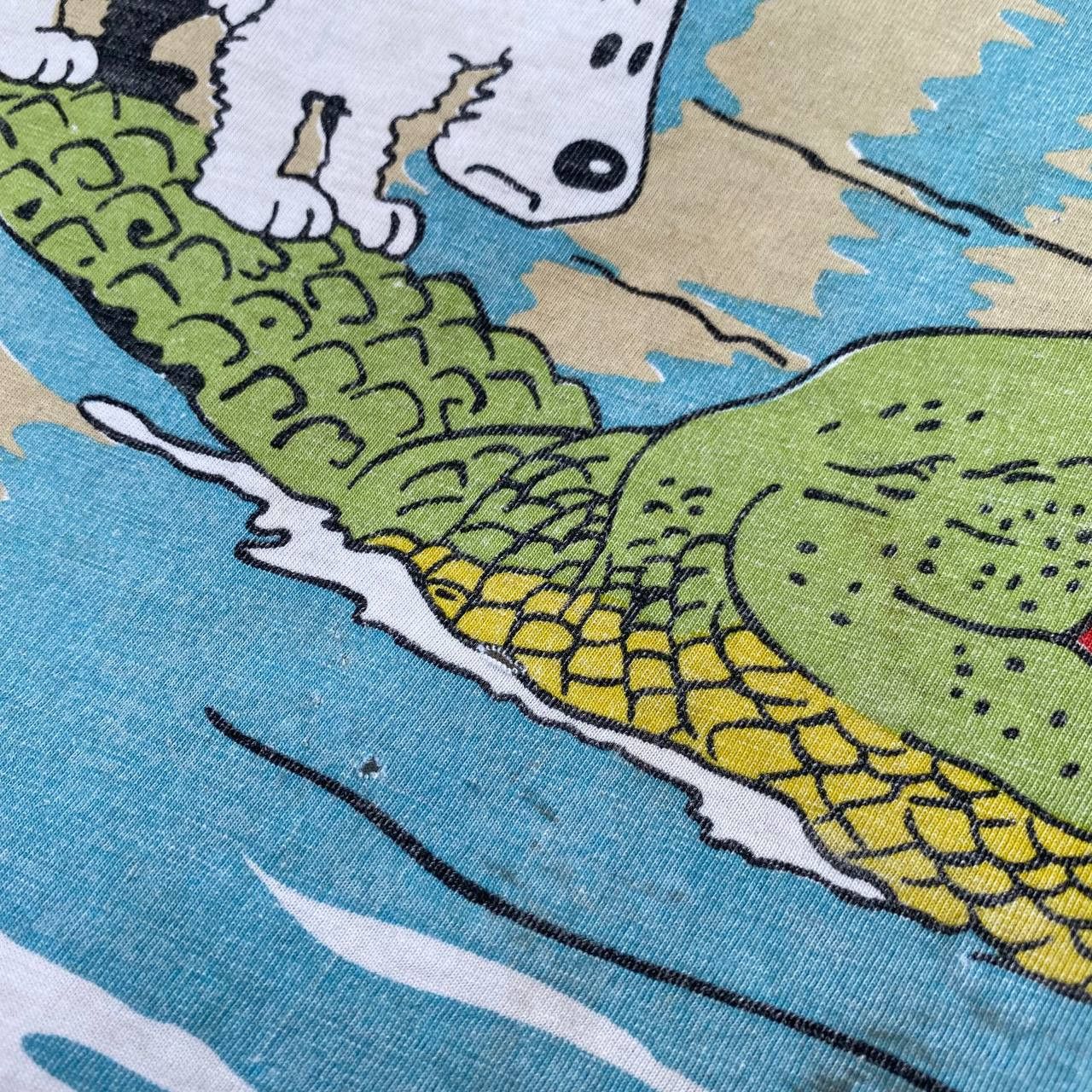 Cartoon Network Rare vintage Cartoon Tintin Distressed Tee Size US L / EU 52-54 / 3 - 4 Thumbnail