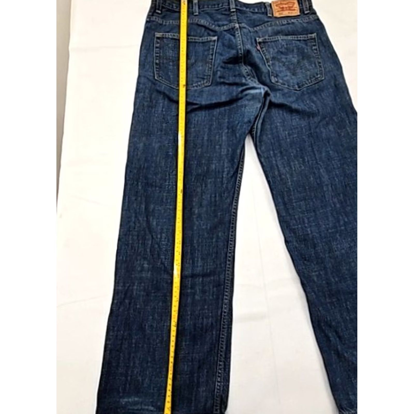 Levi's Levi's 569 Loose Straight Jeans Dark Wash 38x32 Men’s Size 26" / US 2 / IT 38 - 6 Thumbnail