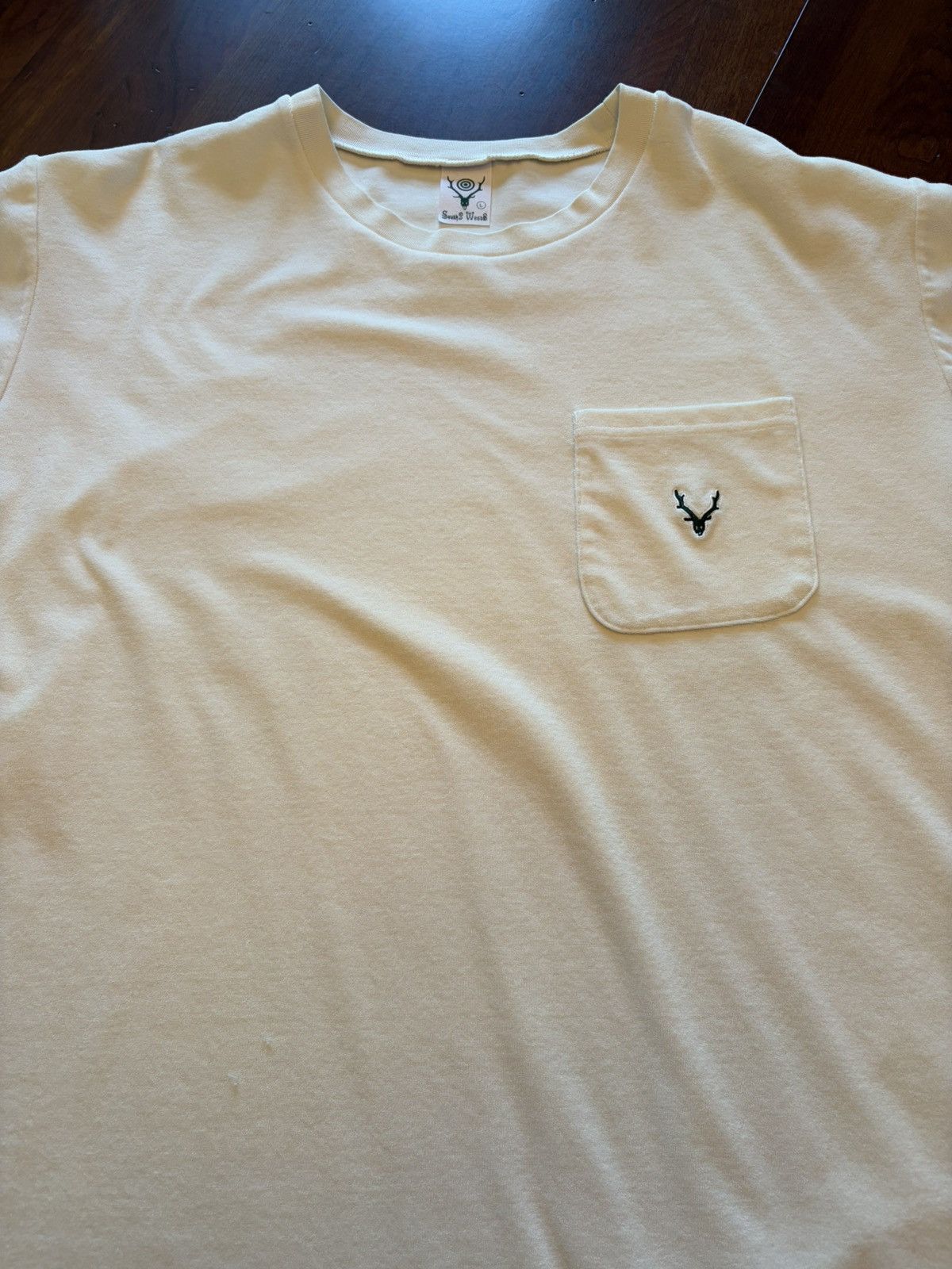 South2 West8 South2 West8 Marshmallow Tee Size US L / EU 52-54 / 3 - 3 Thumbnail