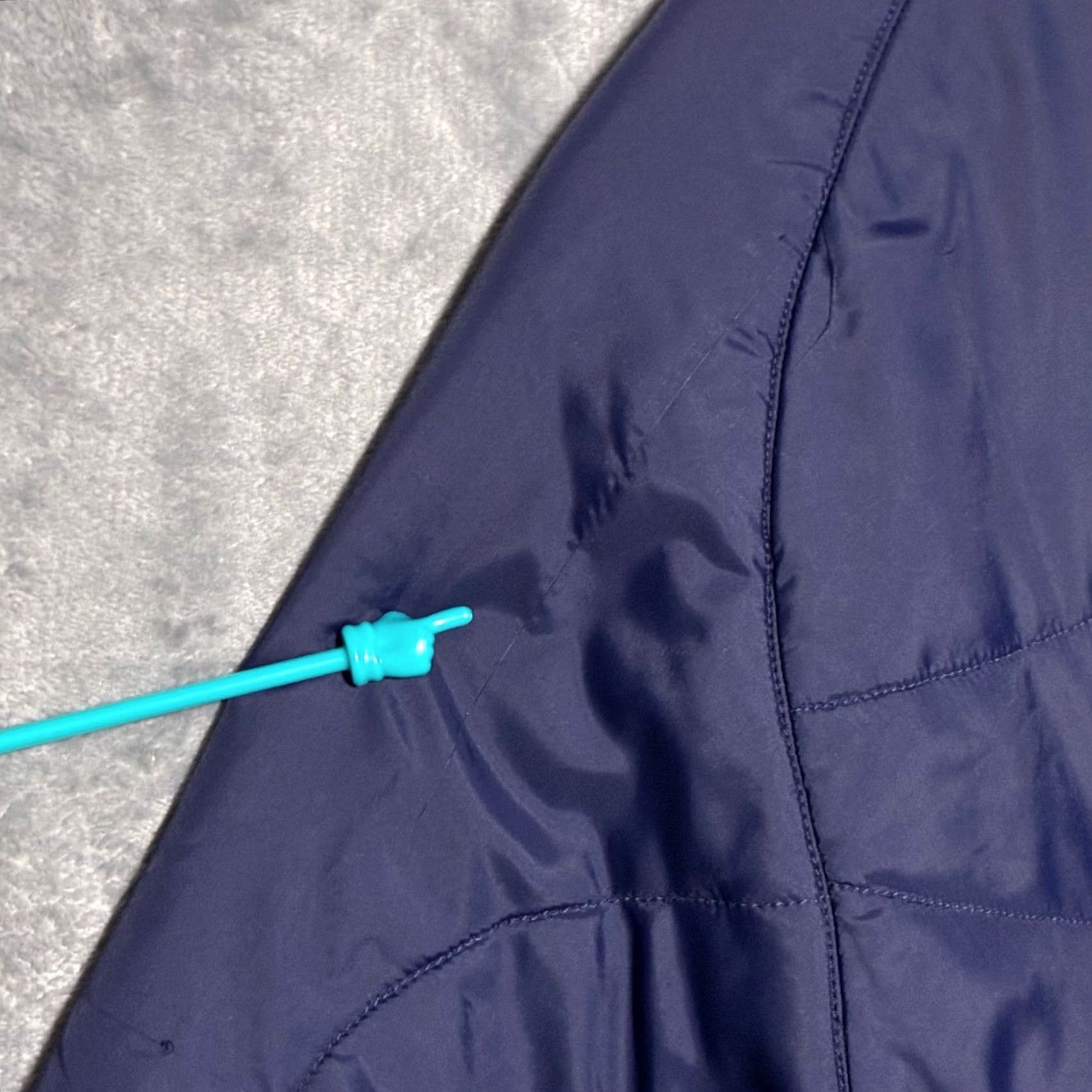 The North Face The North Face Jacket Nylon Quilted Full Zip Puffer Mens XL Navy Blue Size US XL / EU 56 / 4 - 7 Thumbnail