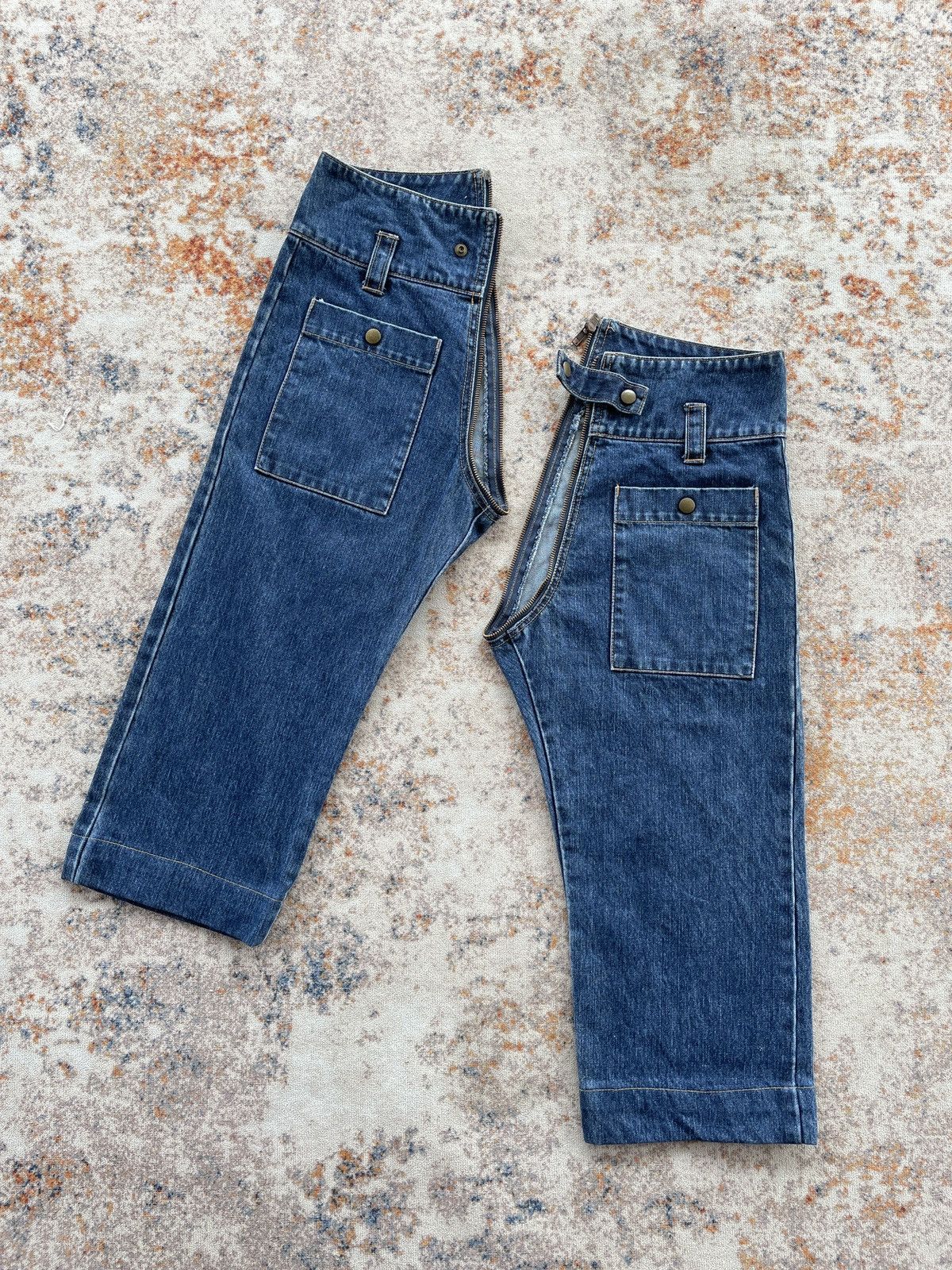 ARSNL ARS JAPAN THREE QUARTER JEANS Size US 29 - 1 Thumbnail
