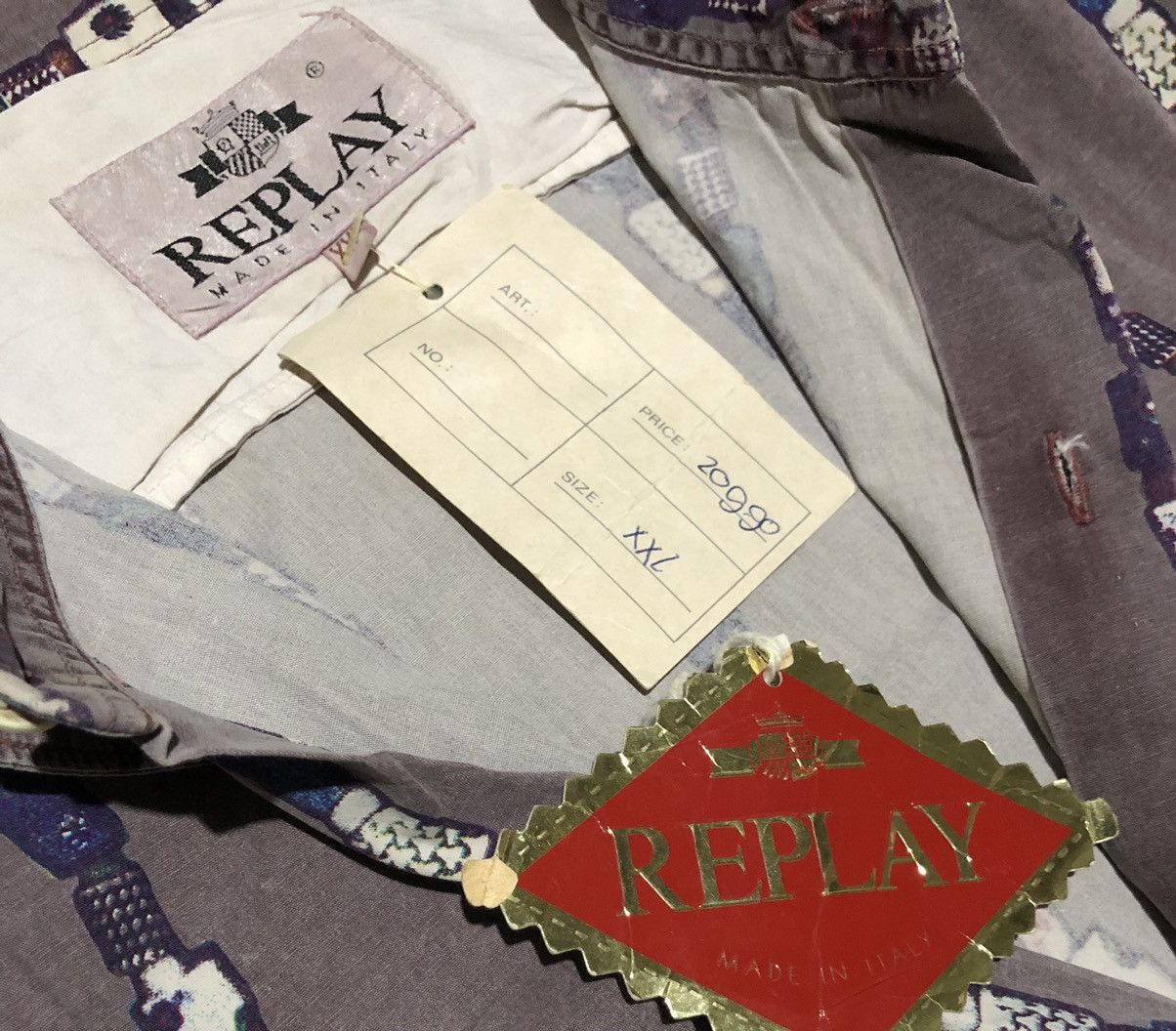 Replay REPLAY VINTAGE SHIRT Size US XXL / EU 58 / 5 - 5 Thumbnail