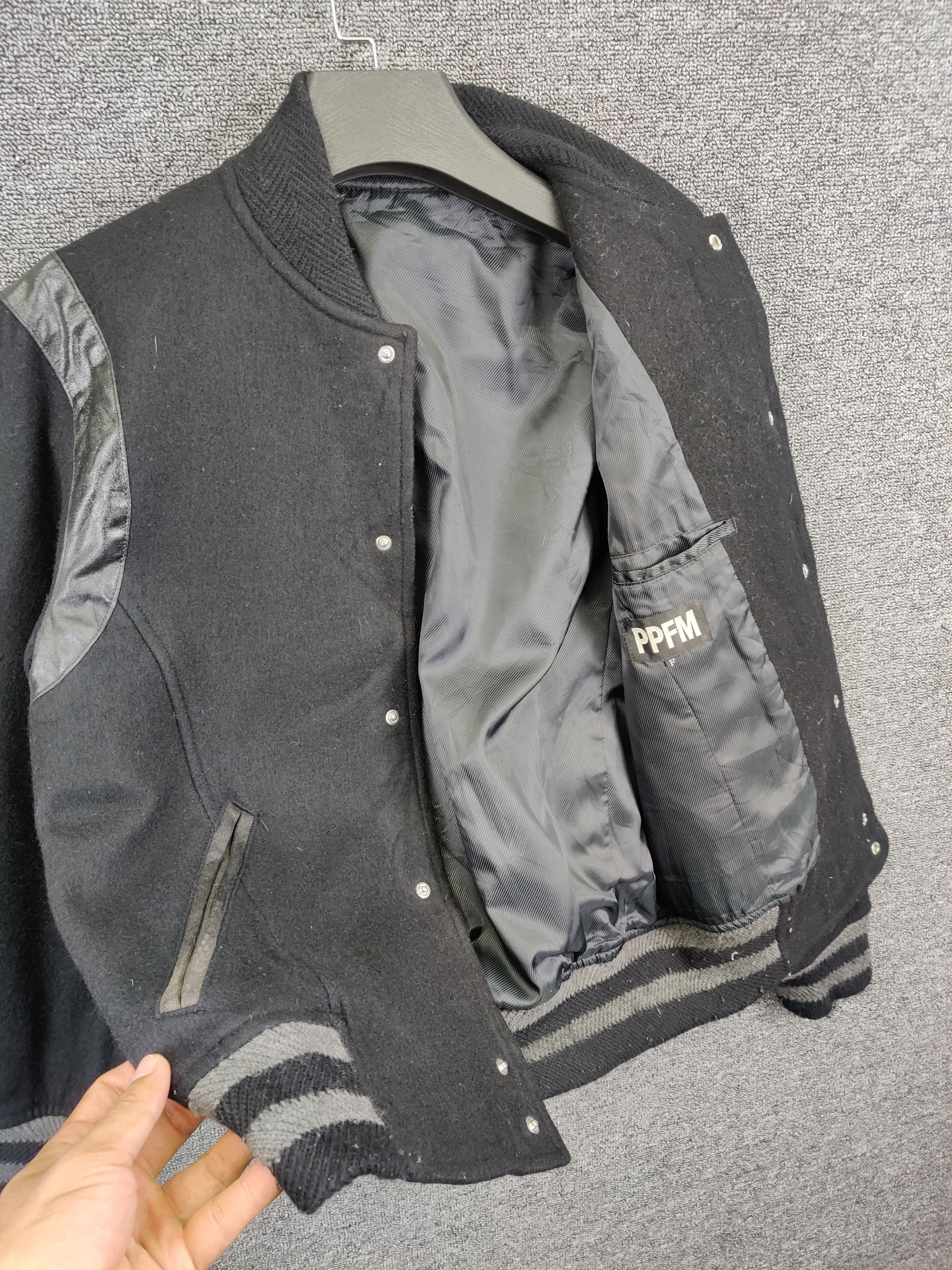 PPFM Vintage PPFM Wool Teddy Varsity Jacket Size US M / EU 48-50 / 2 - 8 Thumbnail