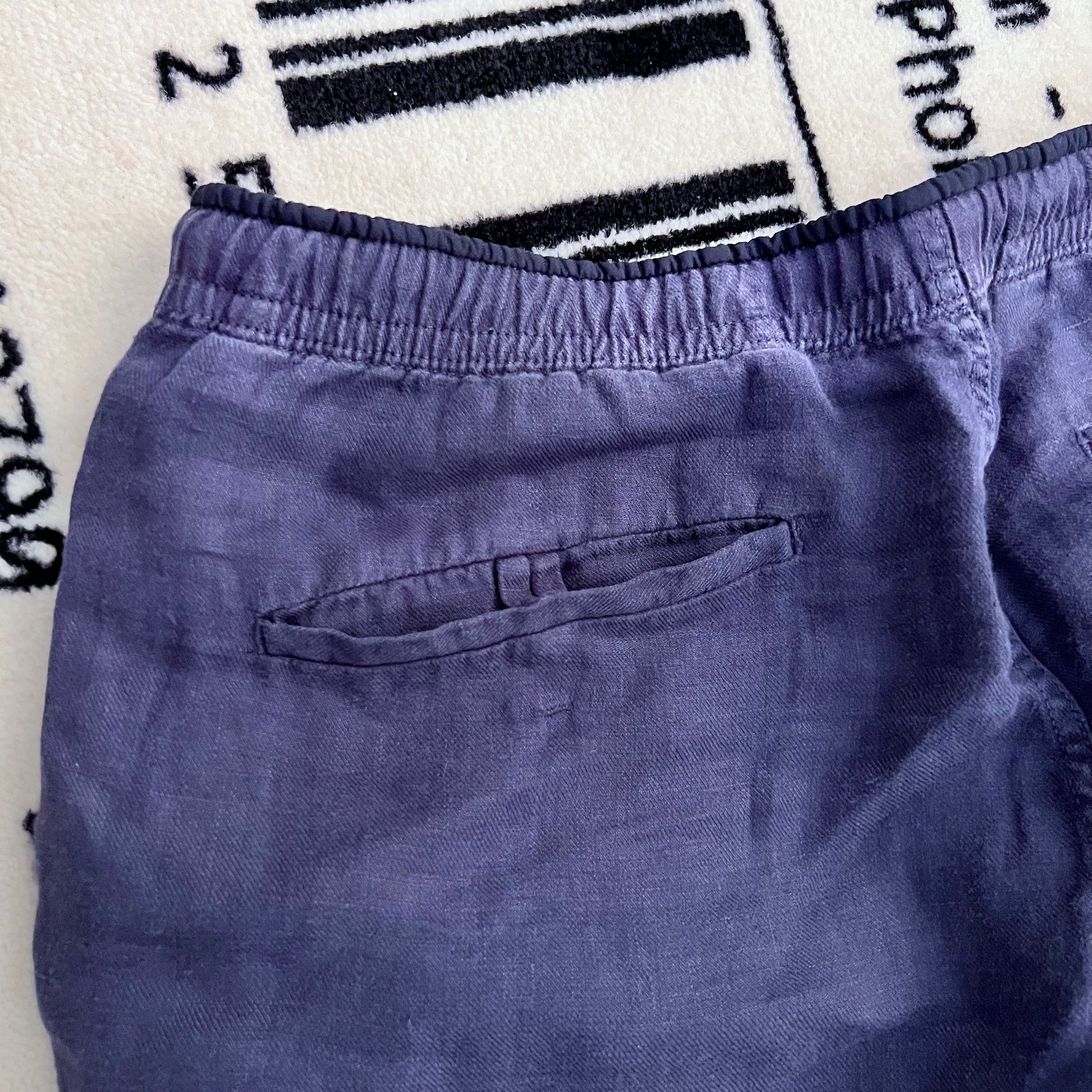 Z Zegna Z Zegna Relaxed Deep Blue Drawstring Trousers Pants Size US 29 - 7 Thumbnail