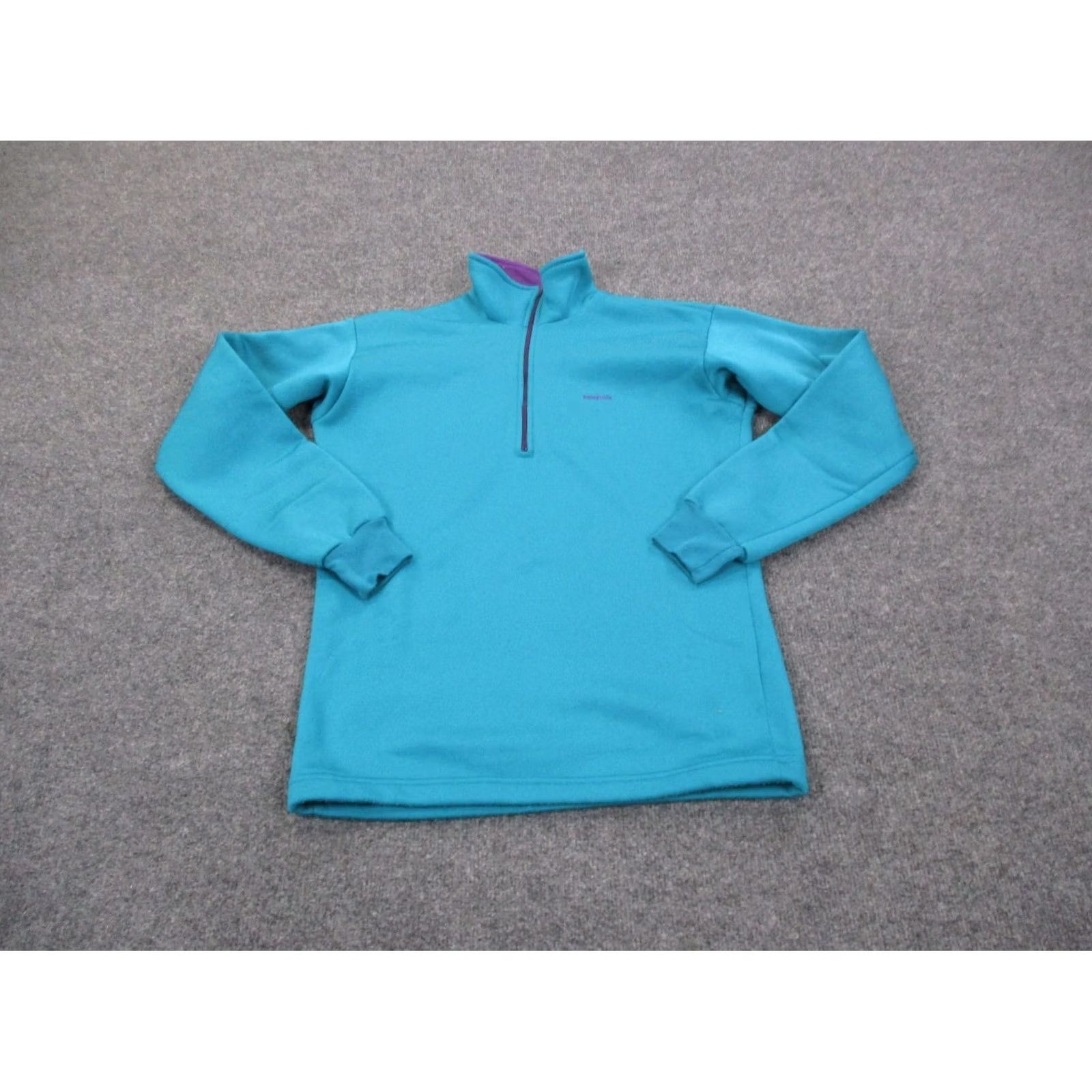 Patagonia VINTAGE Patagonia Sweater Womens S Blue Jacket Capilene USA Made Outdoors 90s Size S / US 4 / IT 40 - 2 Thumbnail