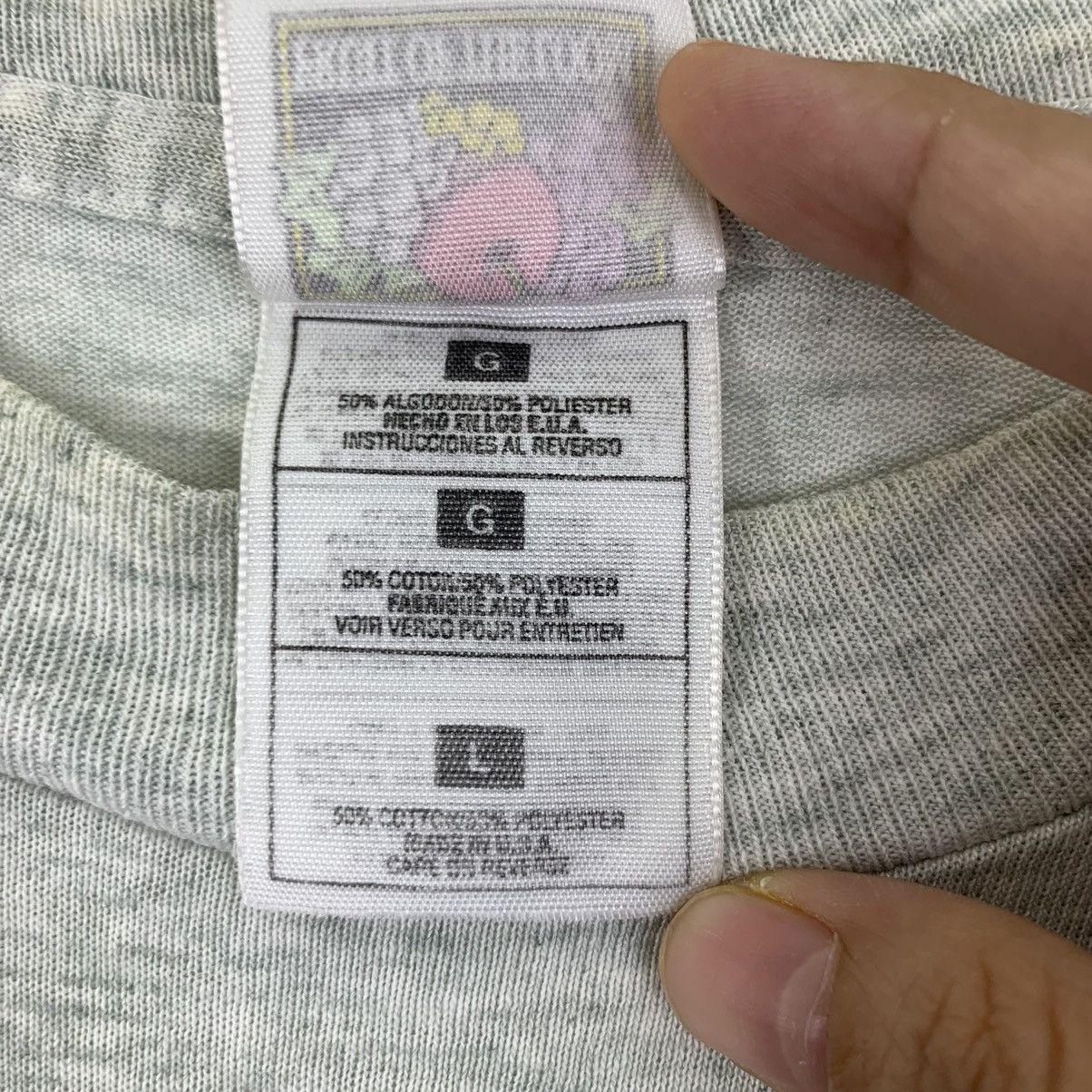 Fruit Of The Loom Vintage COLLEGIATE ST. SCHOLASTICA Science Tee Shirt Size L / US 10 / IT 46 - 6 Thumbnail