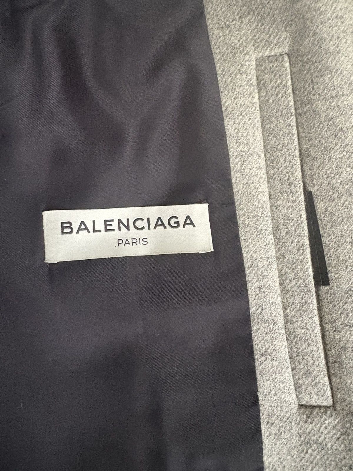 Balenciaga Balenciaga Jacket Grey Size US S / EU 44-46 / 1 - 6 Thumbnail