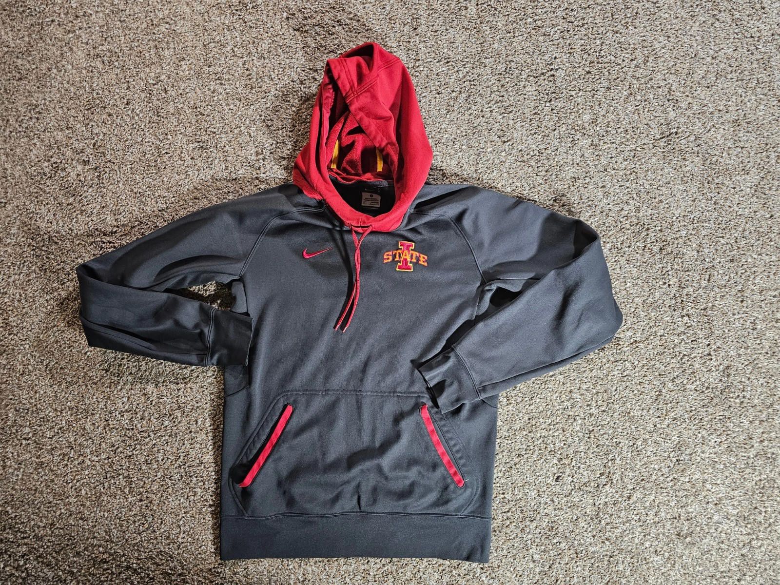 Nike Nike mens small Hoodie Iowa State Size ONE SIZE - 1 Thumbnail