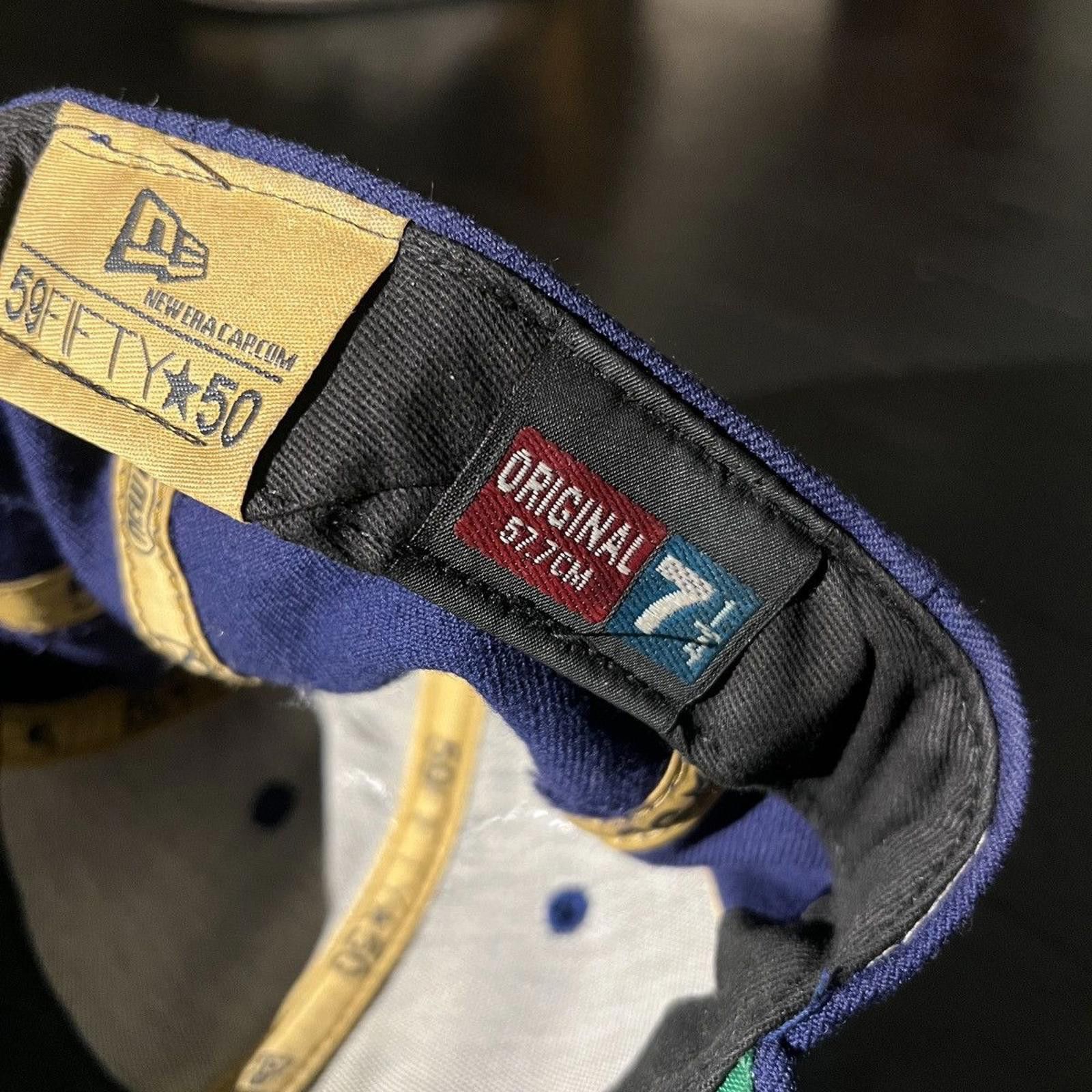 New Era Vintage Blue New Era 59Fifty Brooklyn Hat Size ONE SIZE - 3 Thumbnail