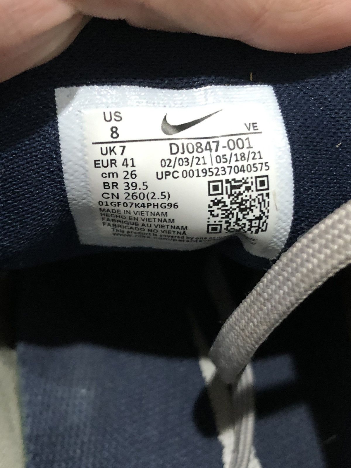 Nike 2021 Nike Air Zoom Pegasus 38 Penn State Size US 8 / EU 41 - 22 Thumbnail
