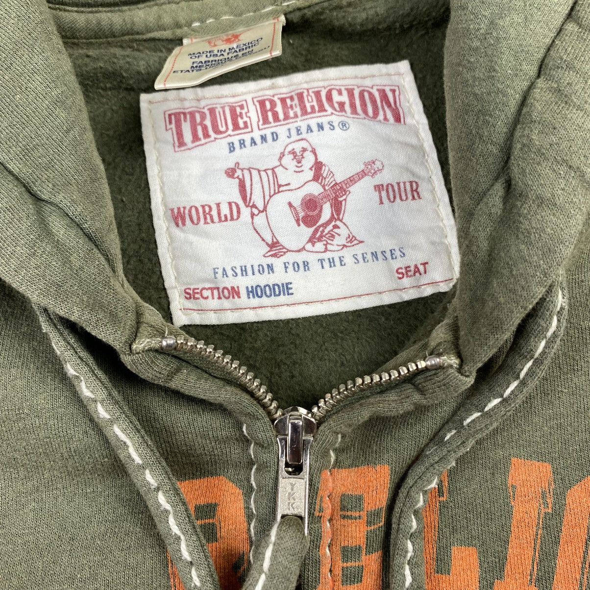 True Religion Y2K ✨ rare true religion zip hoodie Size US XL / EU 56 / 4 - 7 Thumbnail