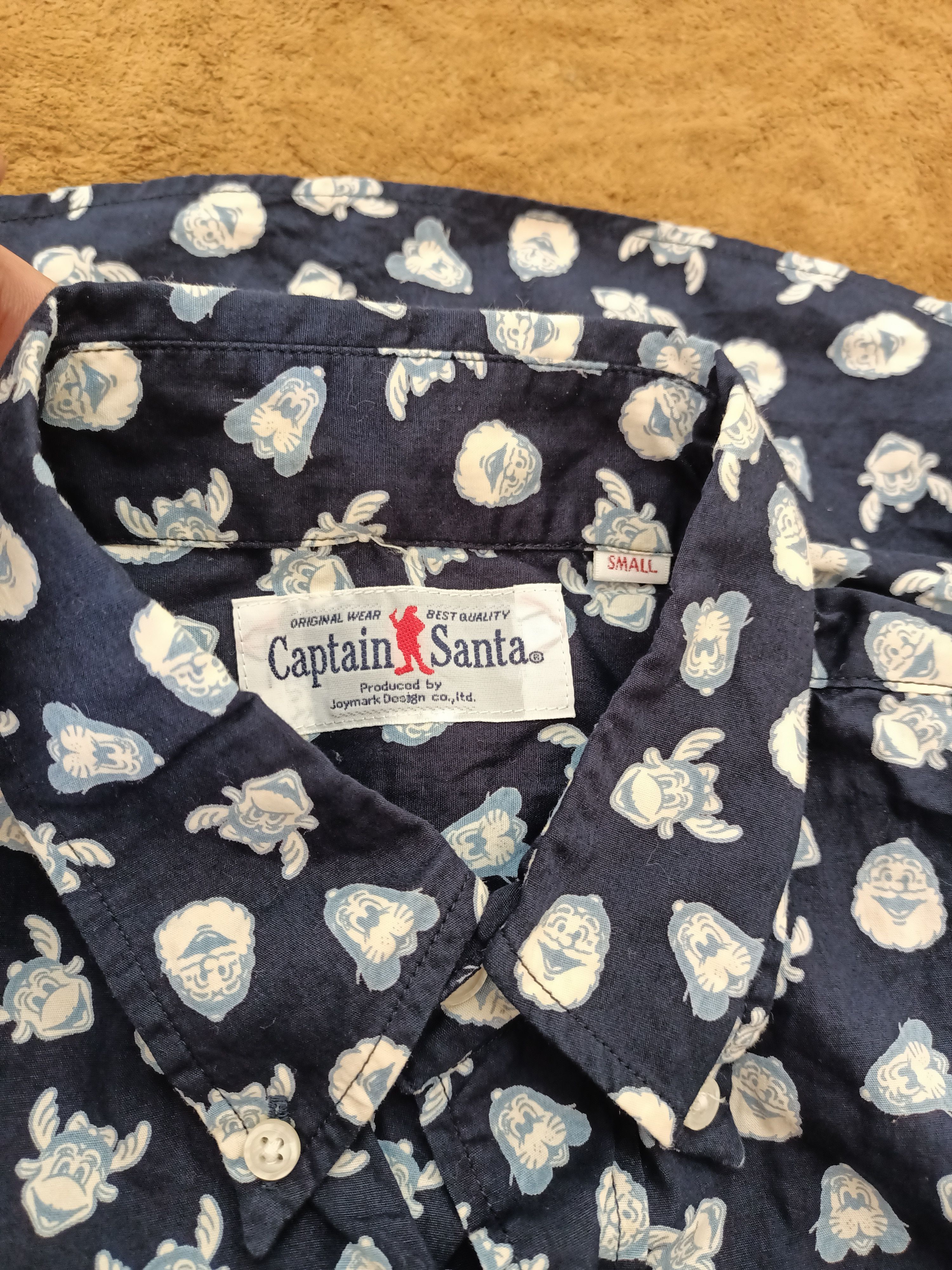 Captain Santors Vintage Captain Santa full print shirt Size US M / EU 48-50 / 2 - 3 Thumbnail