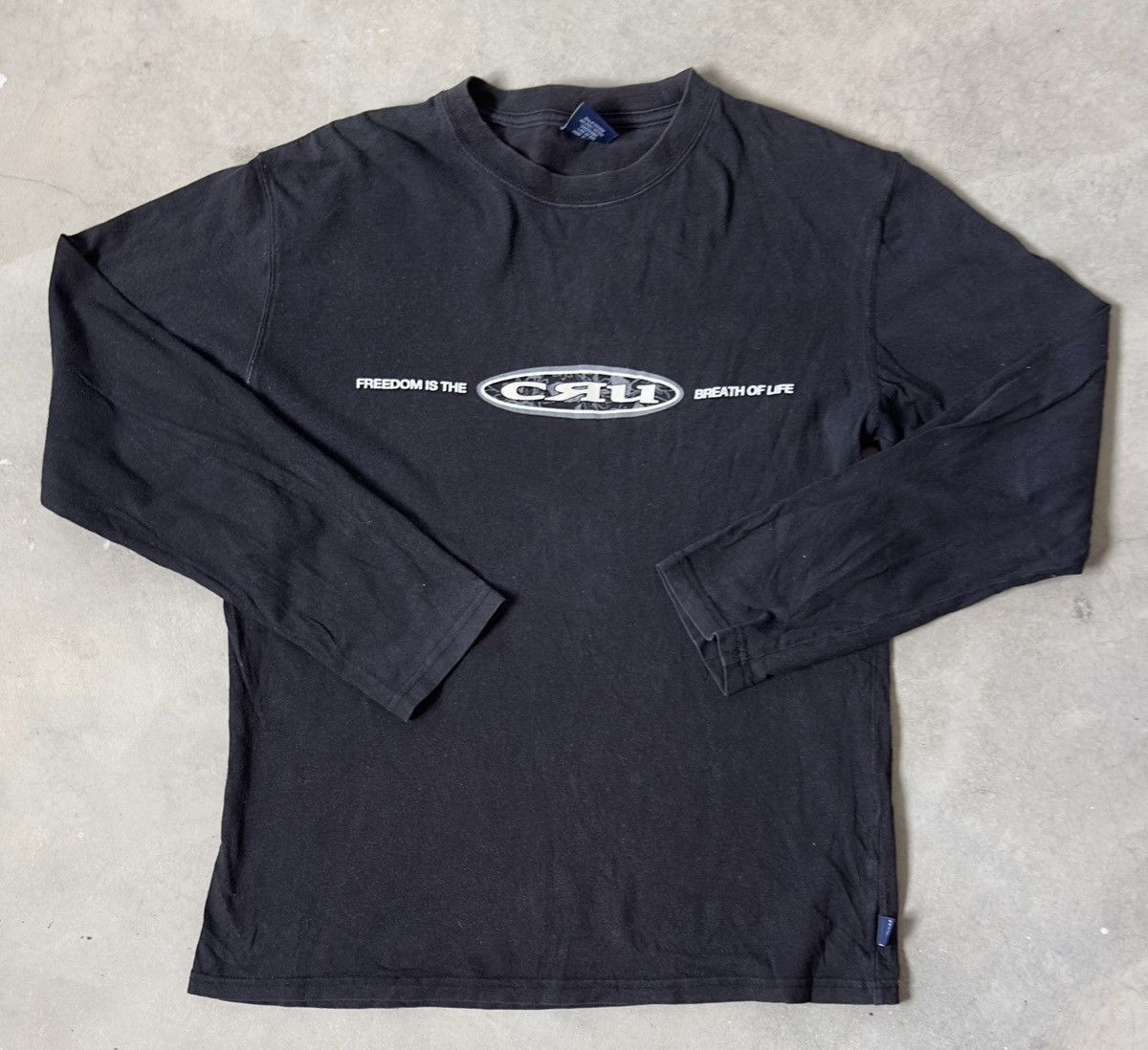 Vintage VINTAGE Y2K CRU LONG SLEEVE TEE Size US M / EU 48-50 / 2 - 1 Thumbnail
