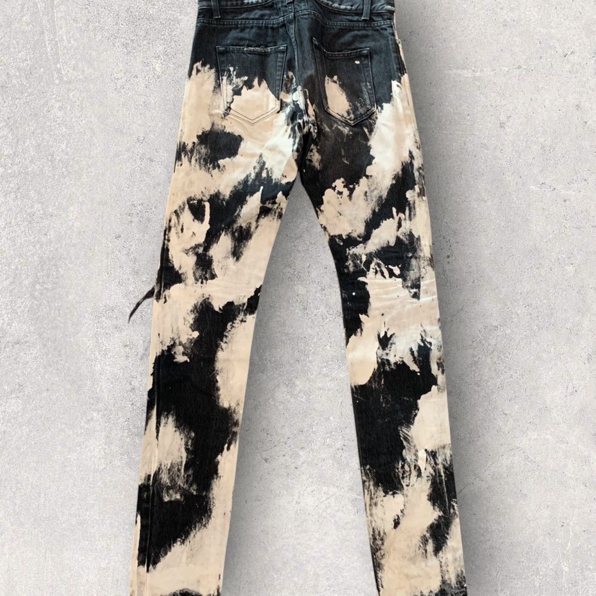 Saint Laurent Paris SS16 “Surf Sound” Acid Wash Destroyed By Hedi Slimane Size US 29 - 3 Thumbnail