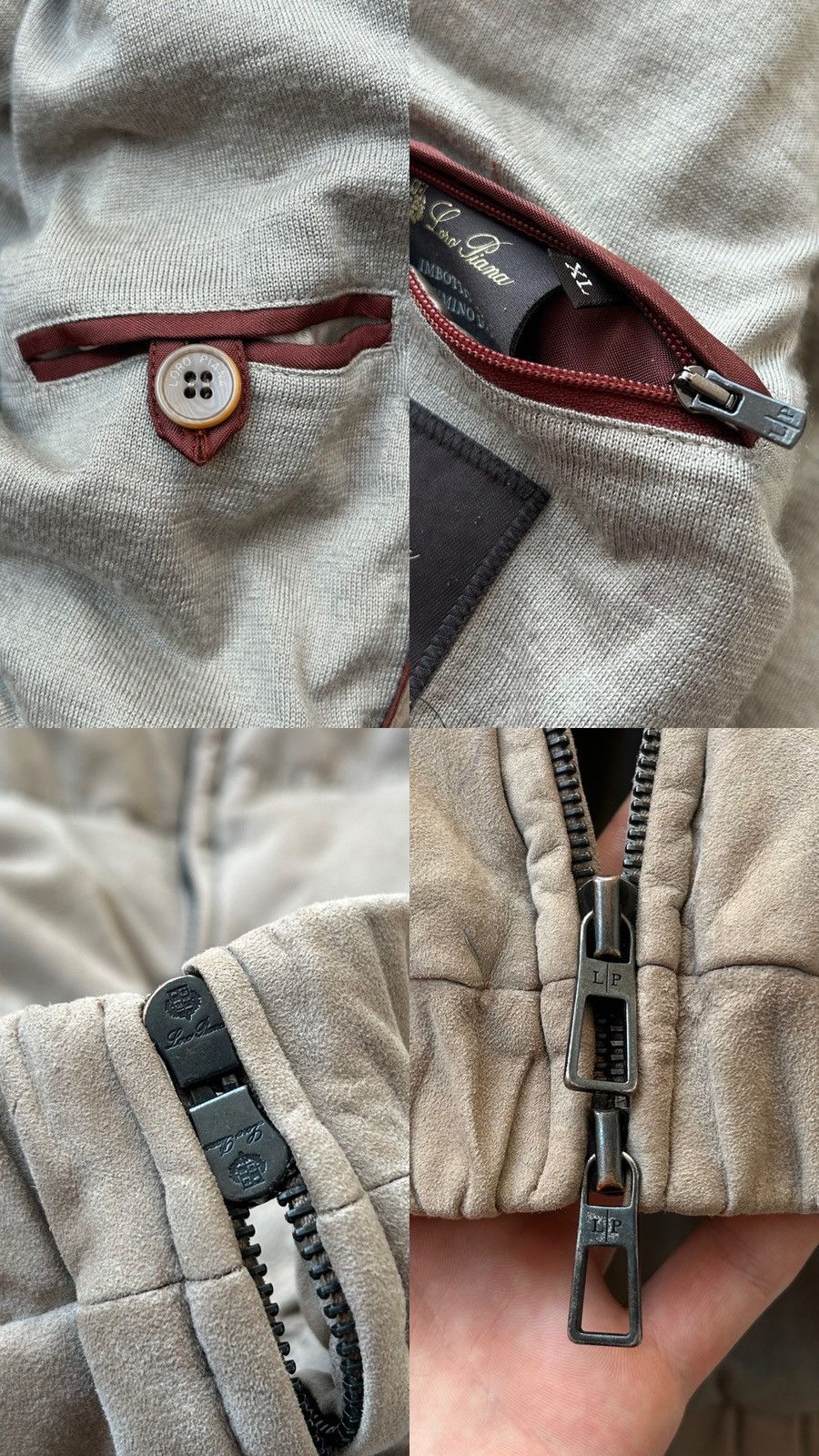 Loro Piana $5950 Loro Piana Goose Down Kidskin Jacket Size US L / EU 52-54 / 3 - 21 Thumbnail