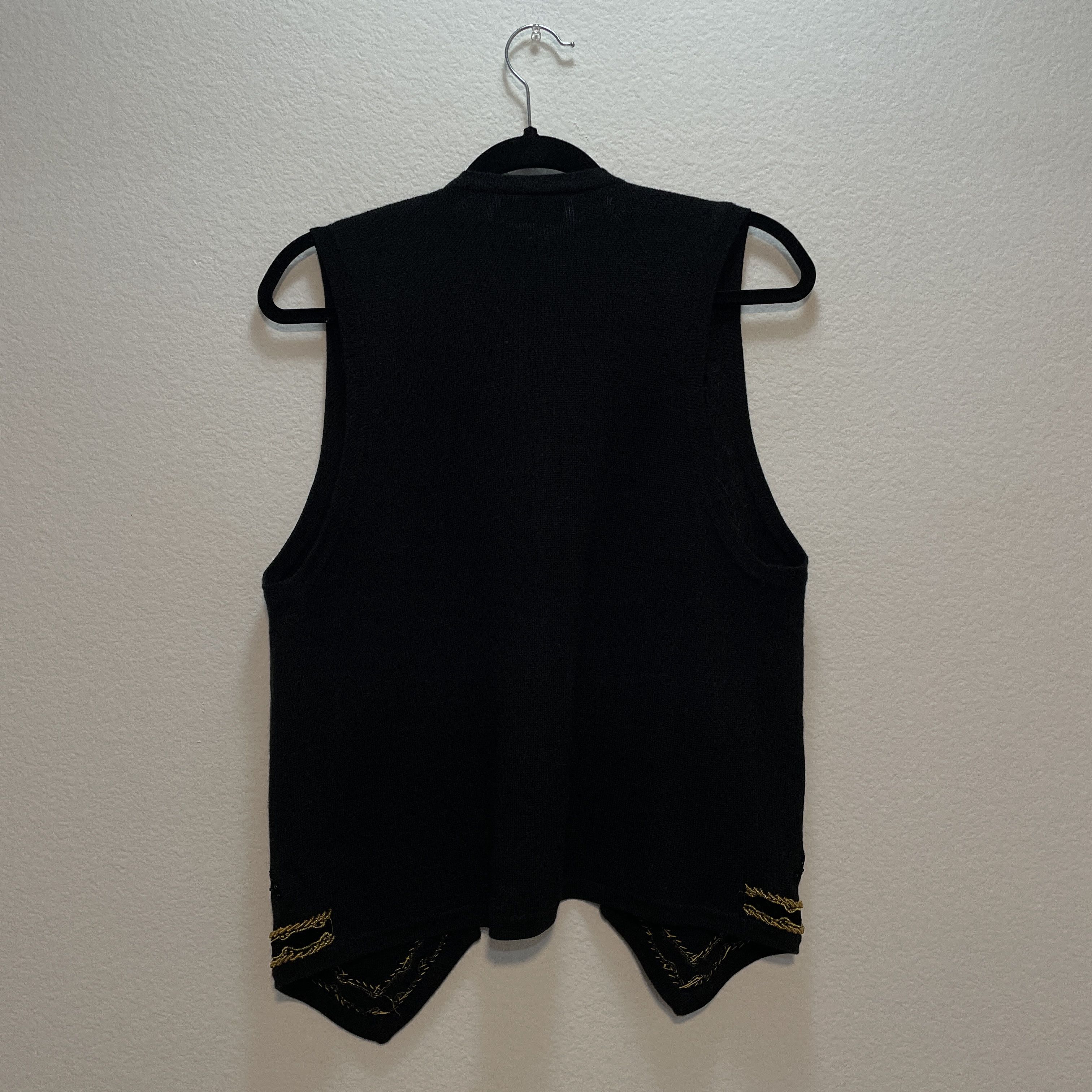 Other Rafaella Black / Gold Vintage 90s Vest Size M / US 6-8 / IT 42-44 - 7 Thumbnail