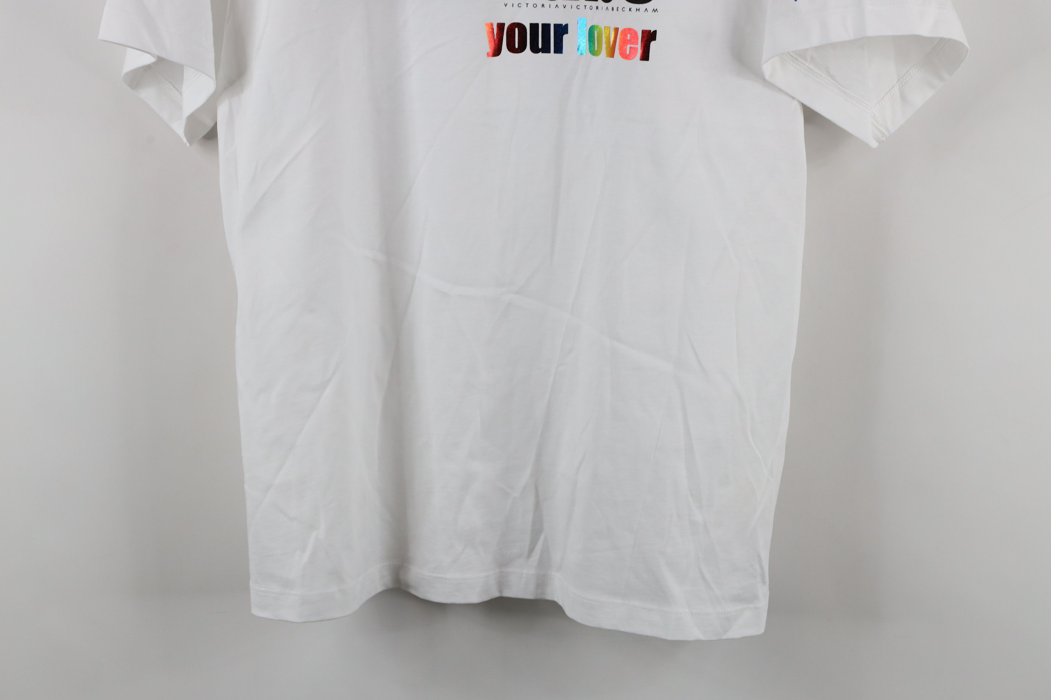 Vintage New Victoria Beckham Proud and Wannabe Your Lover T-Shirt Size M / US 6-8 / IT 42-44 - 3 Thumbnail