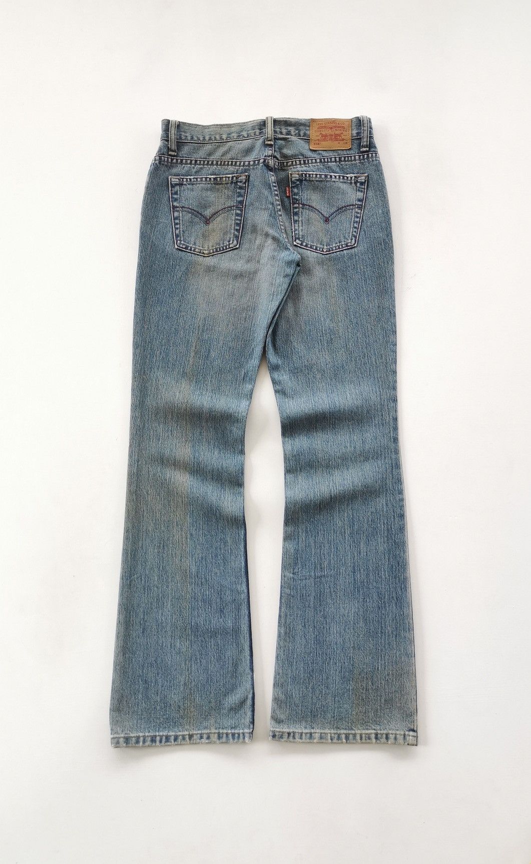 Levi's Superlow Bootcut Vintage Levis 518 Denim Jeans Size 29" - 6 Thumbnail