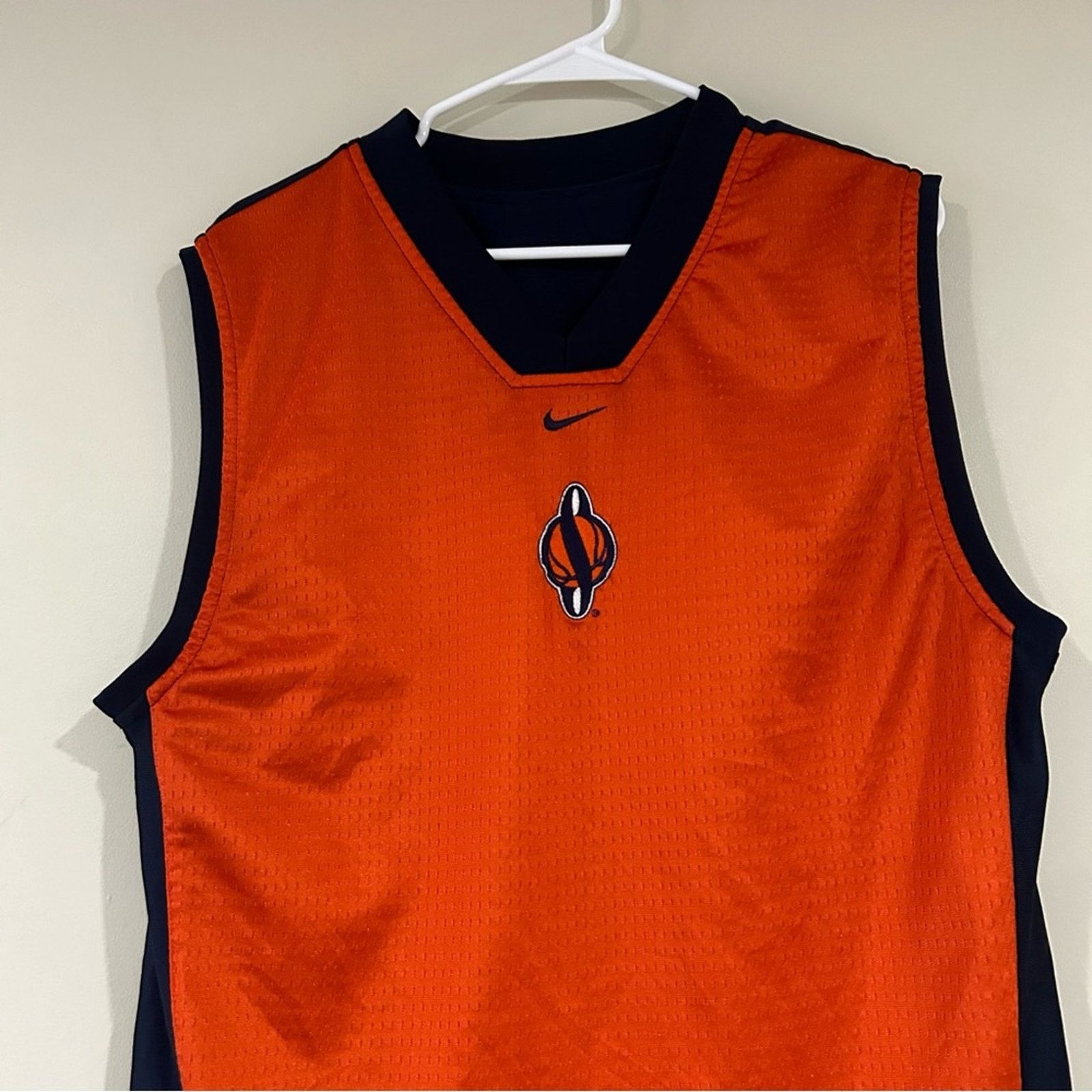 Nike Vintage Nike Syracuse Reversible Basketball Jersey Size US L / EU 52-54 / 3 - 3 Thumbnail