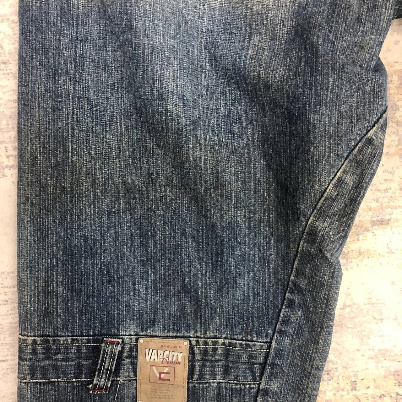 Other P865. VARCITY BAGY JEANS Size US 39 - 18 Thumbnail