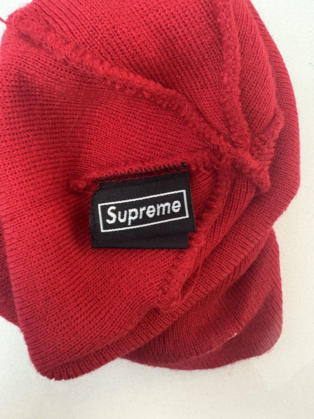 Supreme Red supreme bandanna beanie Size ONE SIZE - 3 Thumbnail