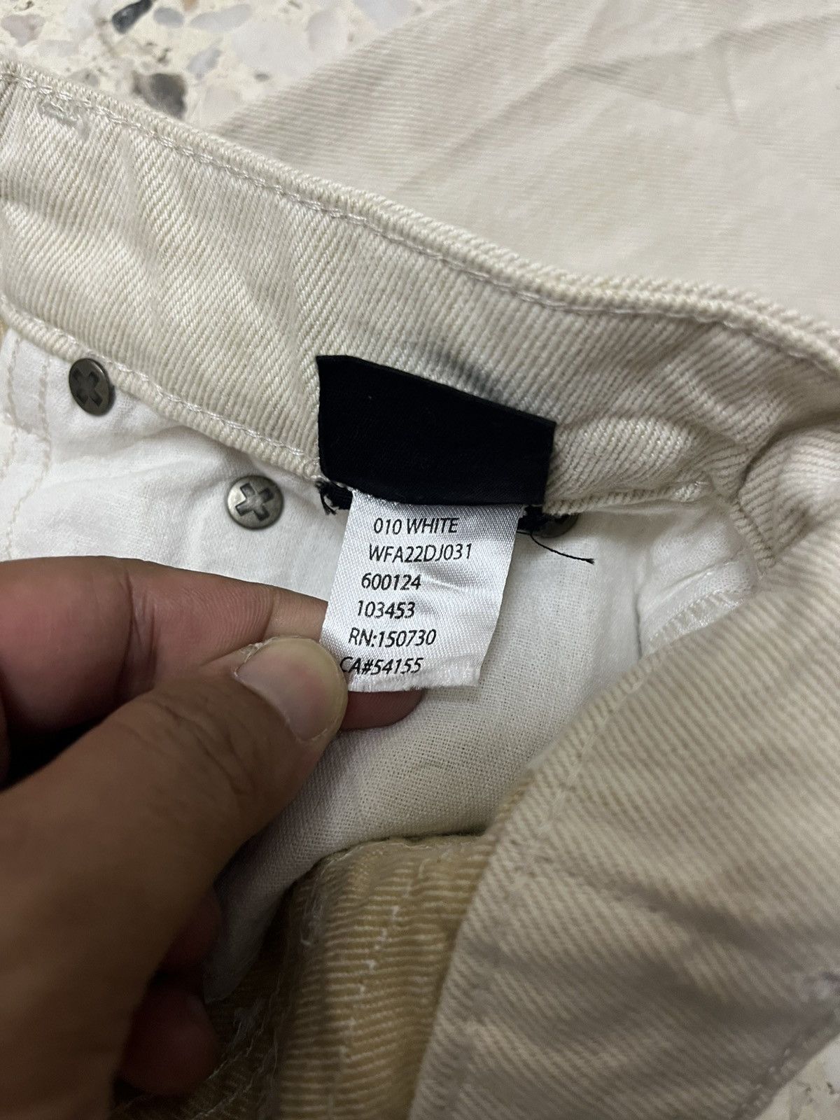 Ksubi Ksubi “Royalty Heroism and The Streets” Beige Jeans Size US 28 / EU 44 - 8 Thumbnail