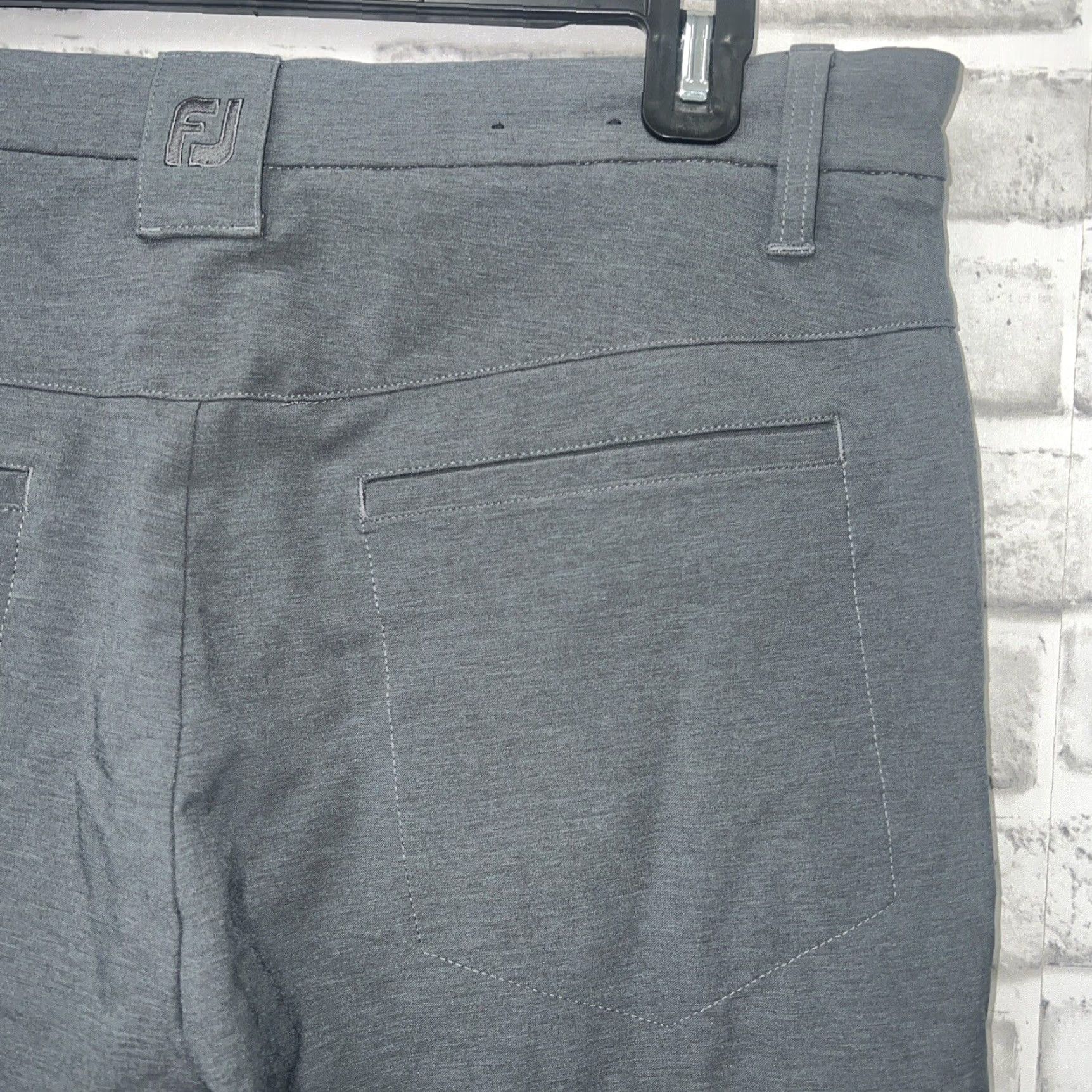Footjoy VINTAGE FootJoy Men's Golf Pants Chino Black Size 33x32 Size US 33 - 4 Thumbnail