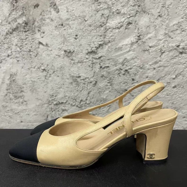 Chanel Chanel High Heels with Slingback Design -2505 Size US 6 / EU 39 - 2 Thumbnail